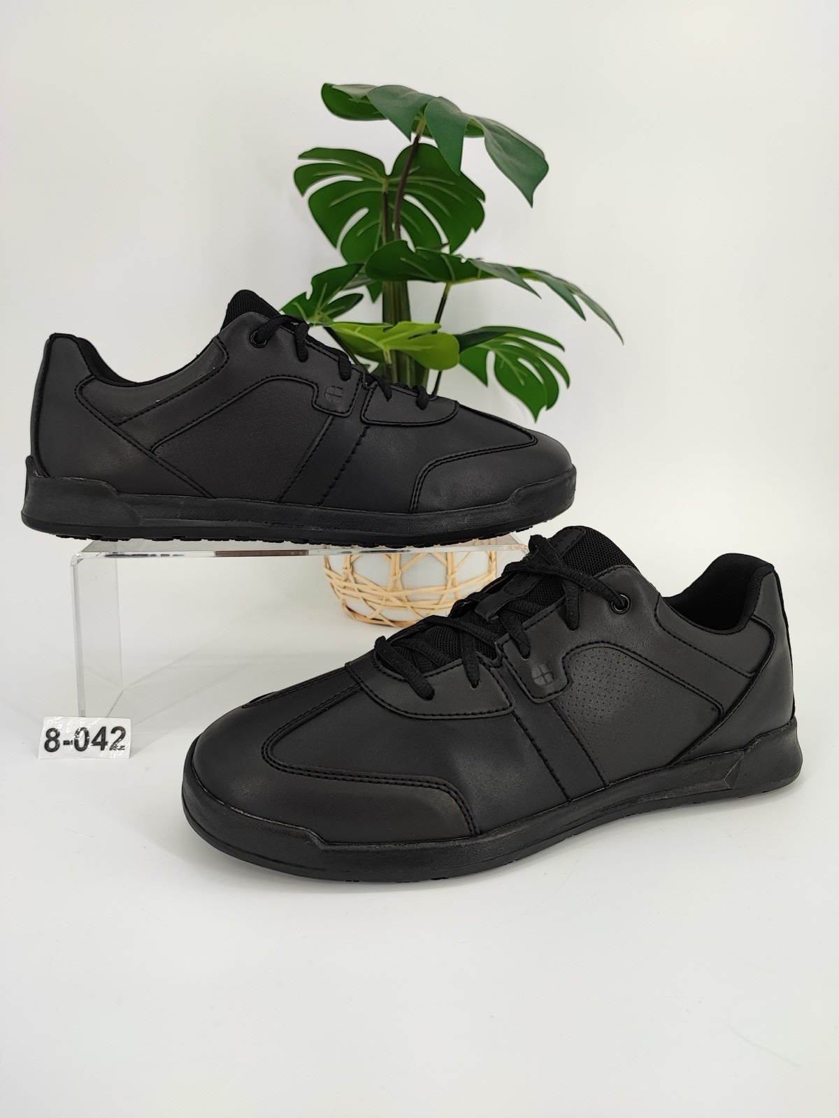 Shoes For Crews Men’s Freestyle II Work Black Sneaker Size 8 US