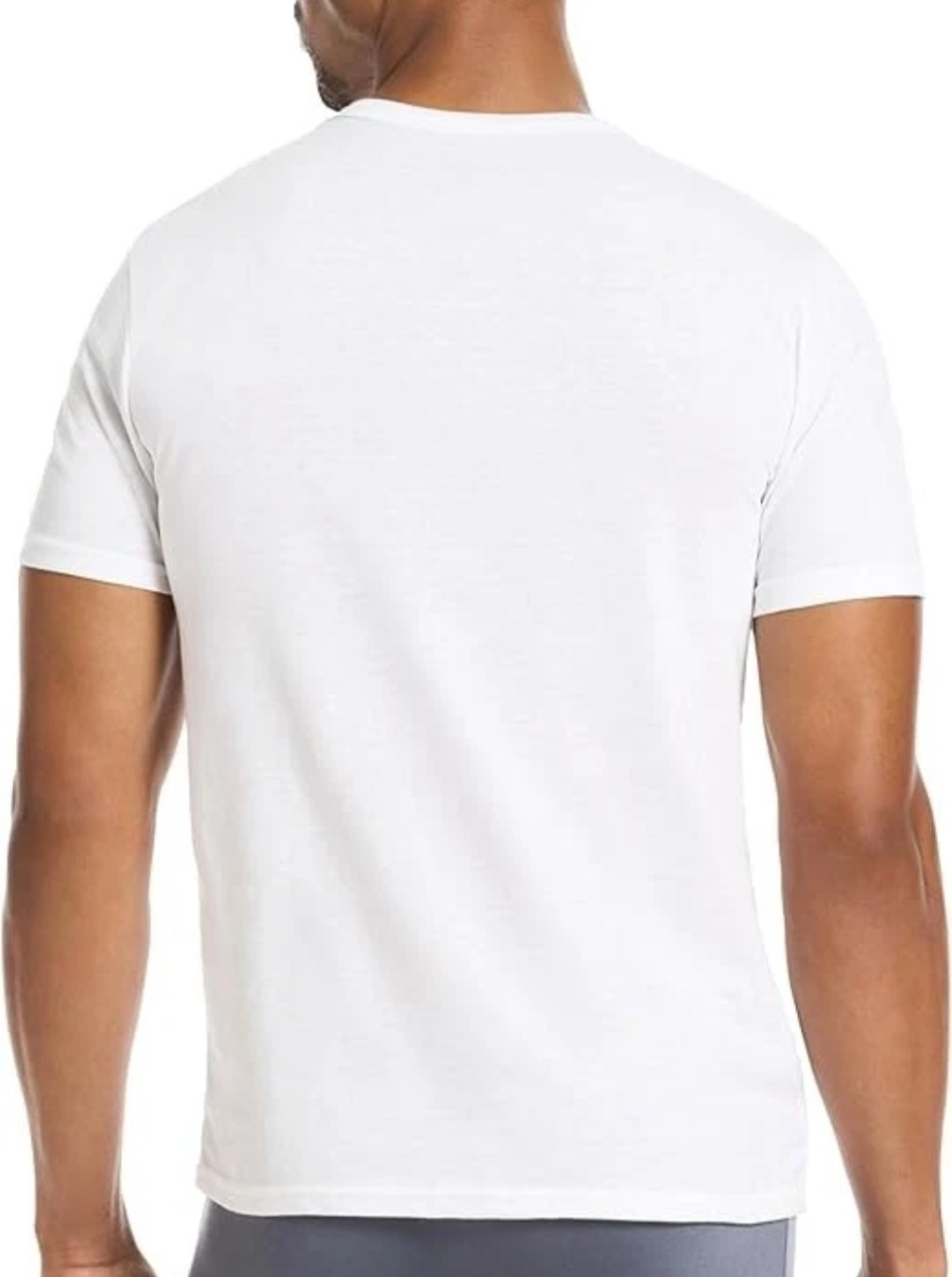 Hurley Men’s 3 Pack Cotton Crewneck T-Shirt Black Gray White Medium 38-40″