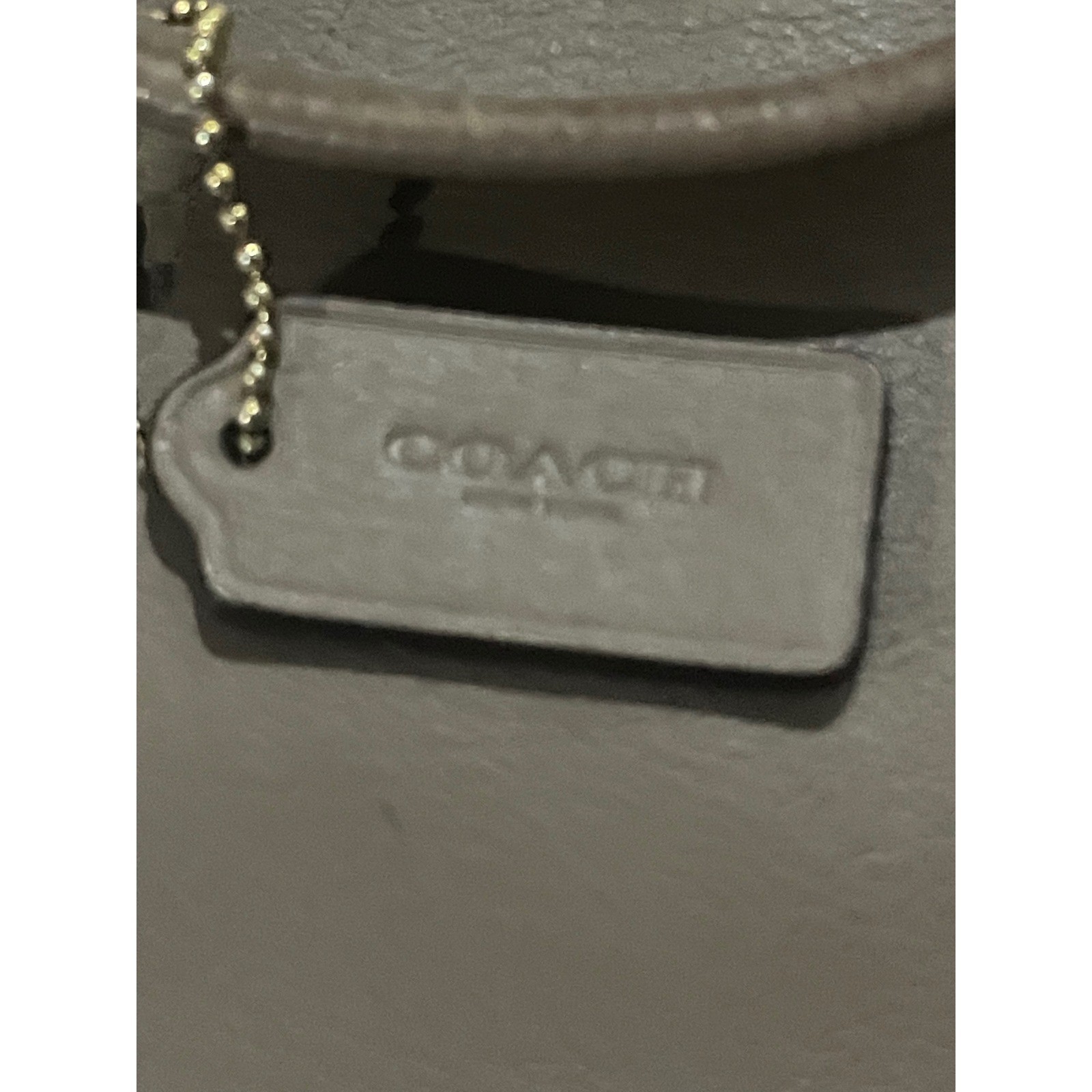 Coach Gallery Tote Taupe Leather Shoulder Bag Gold Hardware F79608ll large tote