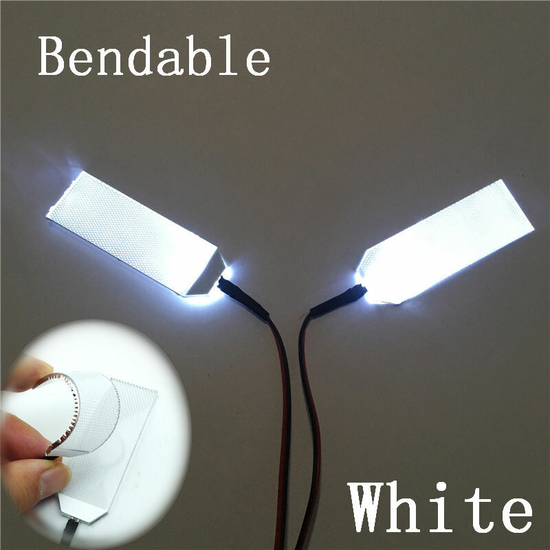 1:1 Bendable LED Light Eyes DIY for Iron Man Batman BlackPanther Mask Helmet COS