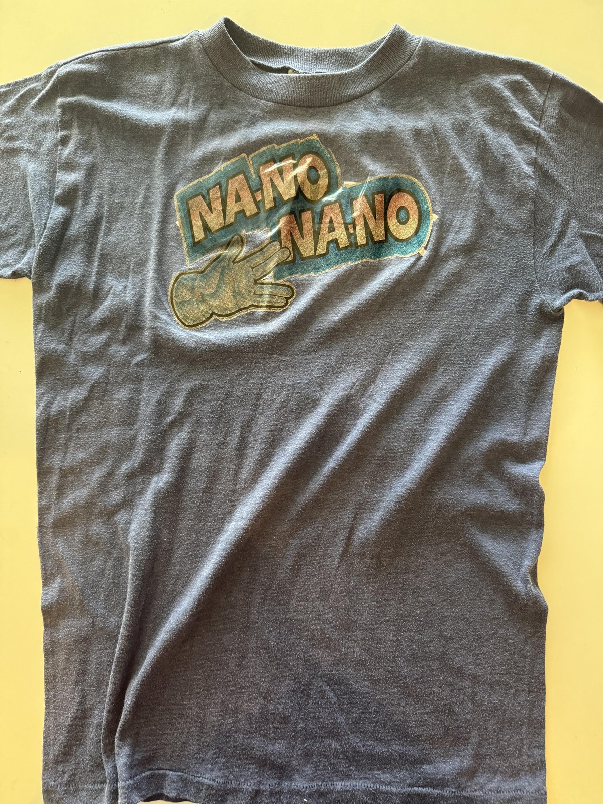 Vintage Mork & Mindy Shirt Mens Large Healthknit Na-No Na-No Graphic 70s 80s