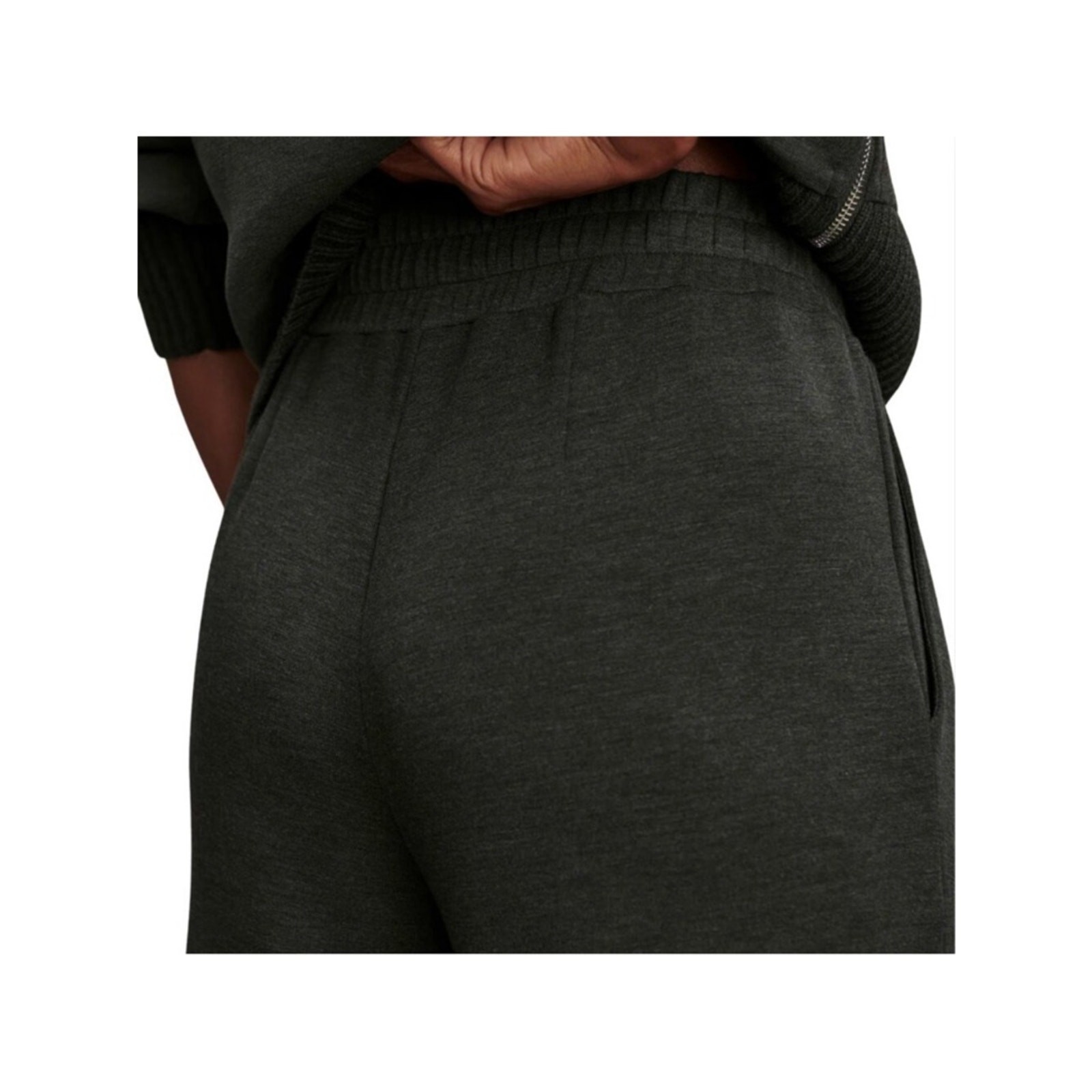 Varley The Wide Leg Pant in Olive Marl size XS
