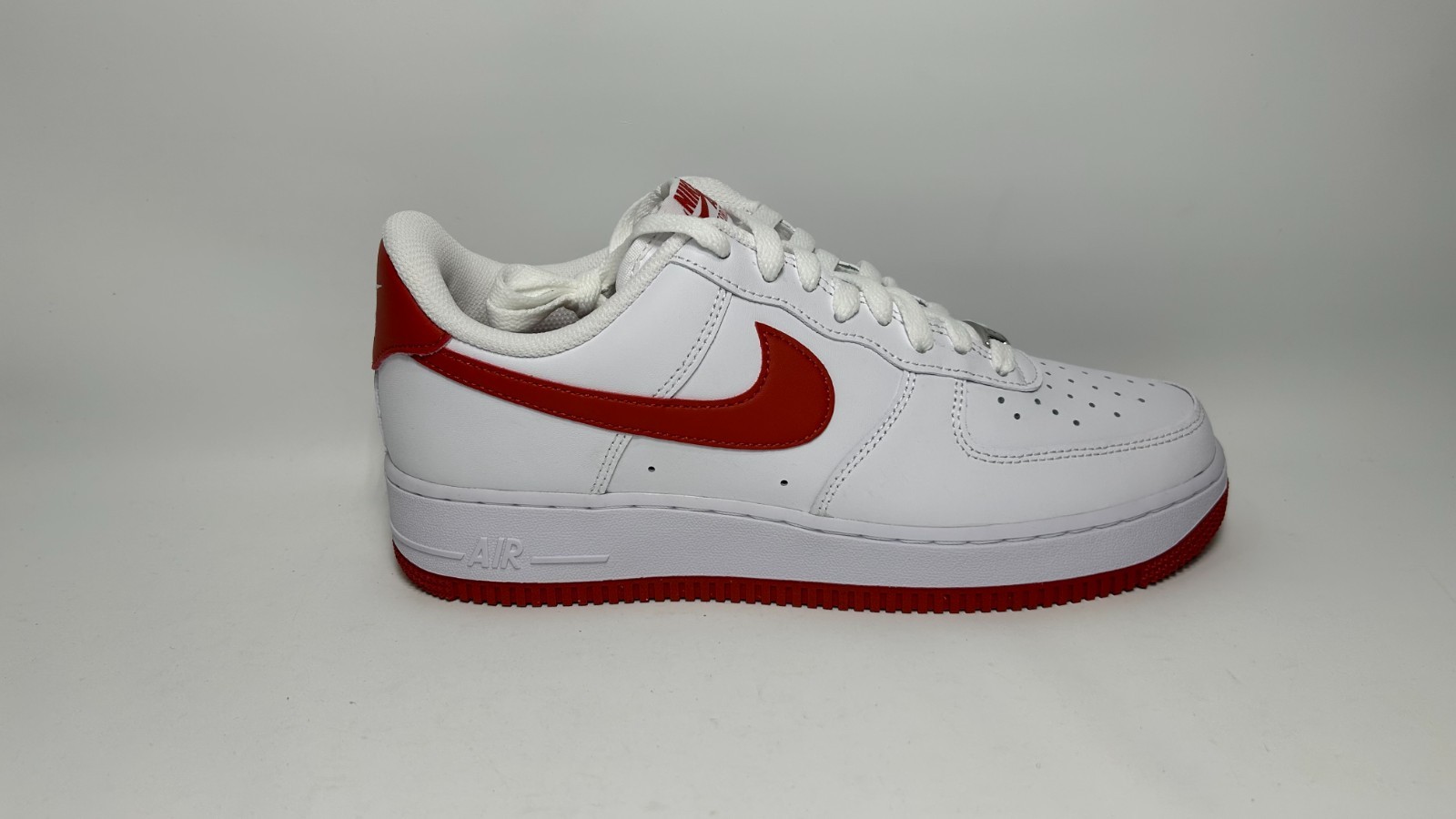 [TARIFF-FREE] Nike Air Force 1 Low Dragon Red Men Sz 9-11-11.5-13 Wht FJ4146-106