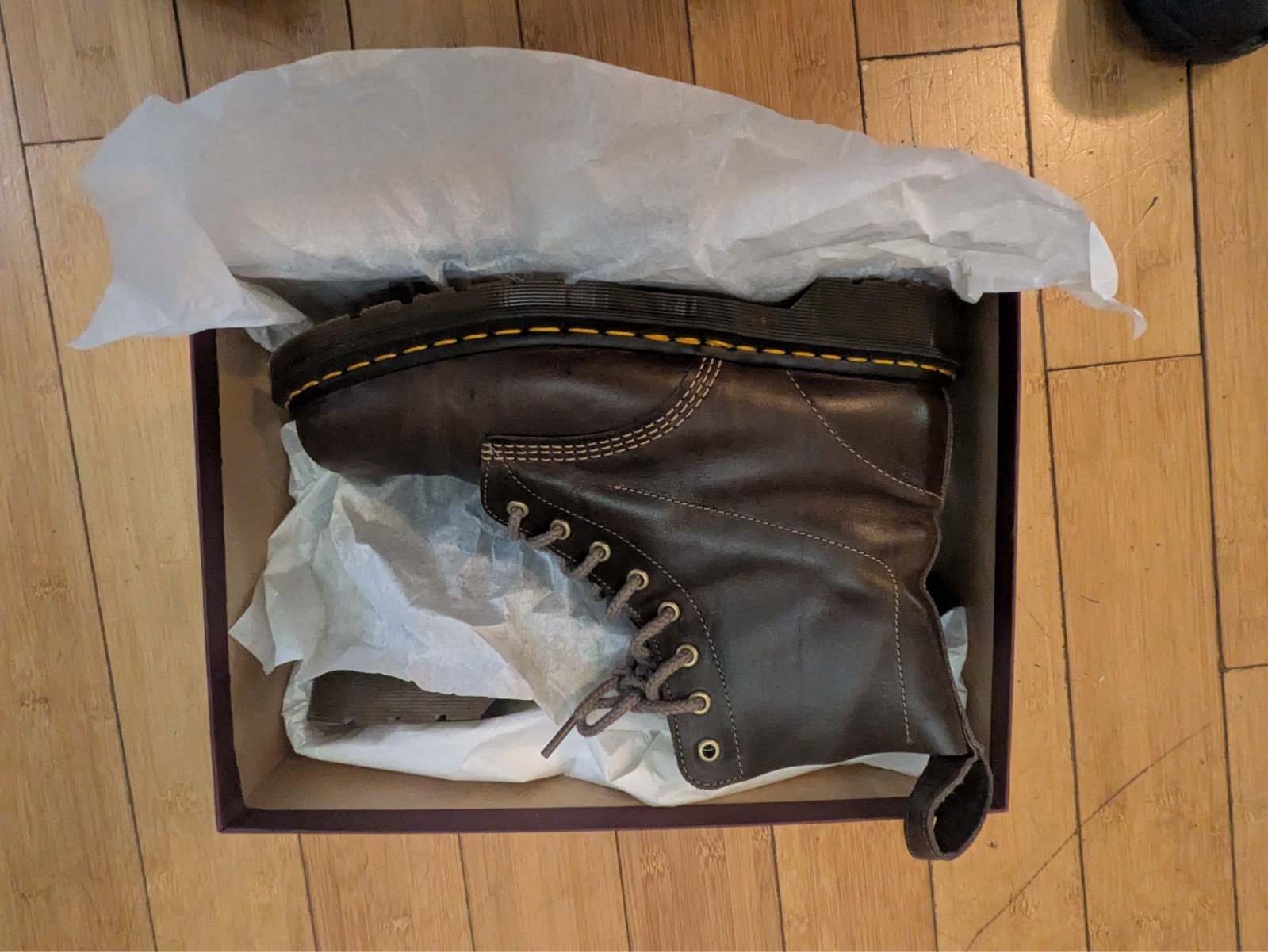 Dr Martens Pascal 1460 MIE Sepia Gray Size 11 US – Worn twice, great condition