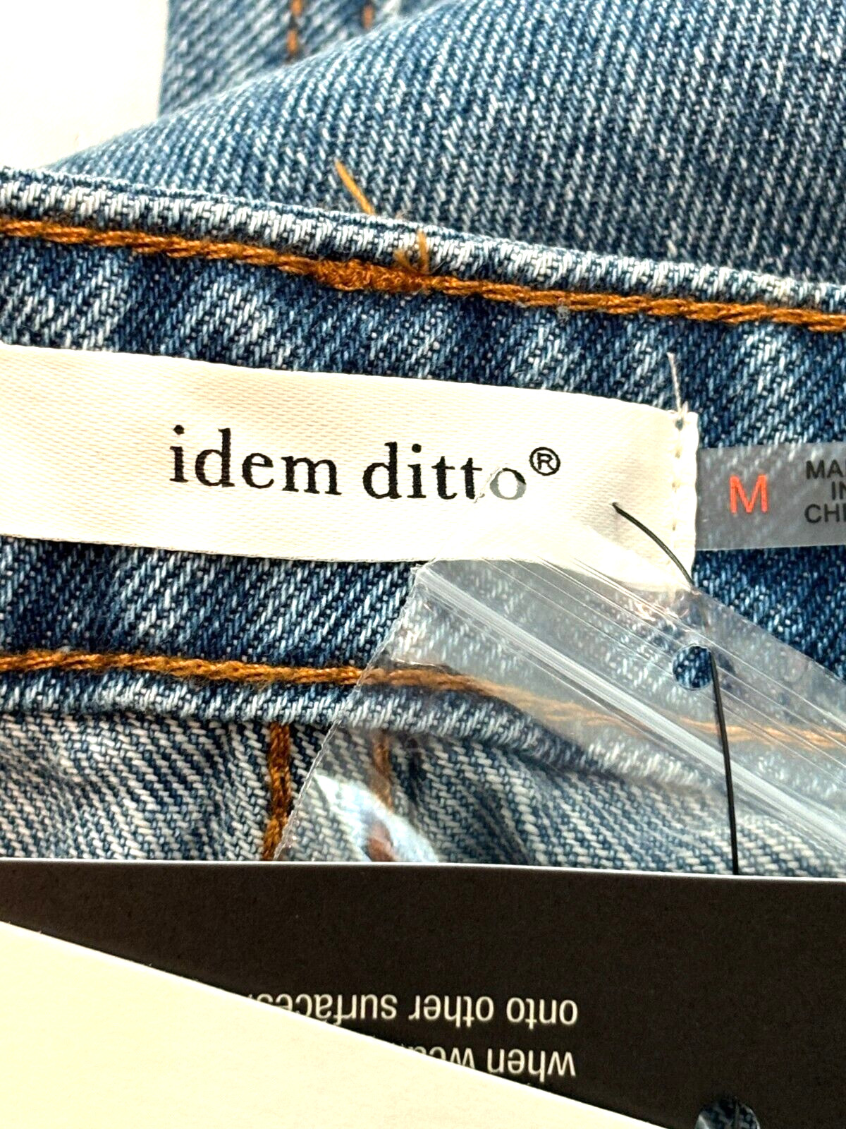 Ripped High-Waist Straight Jeans Women’s Medium 28-inch Waist Idem Ditto Jeans
