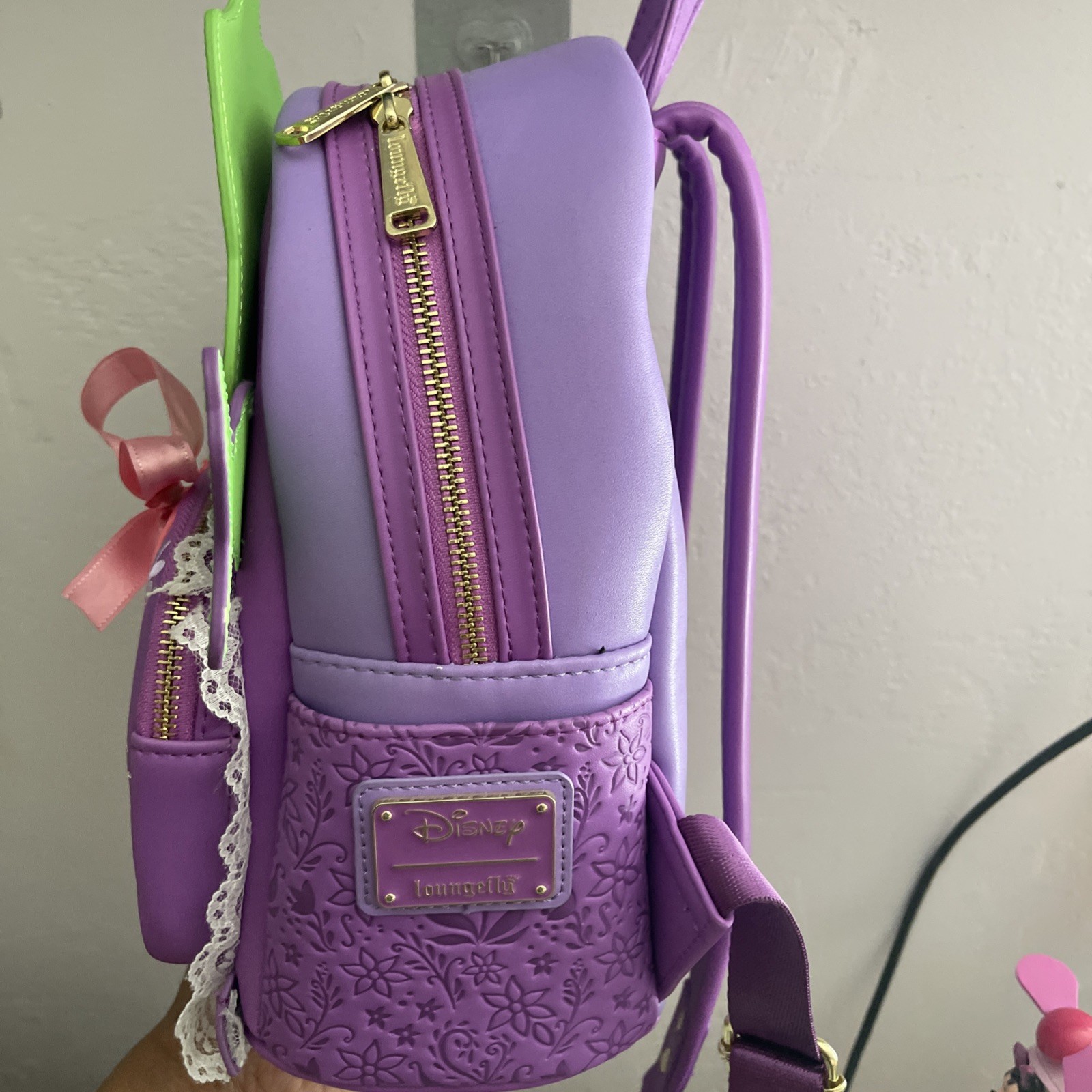 Loungefly Disney Tangled Pascal Mini Backpack SDCC 2021 RARE GRAIL