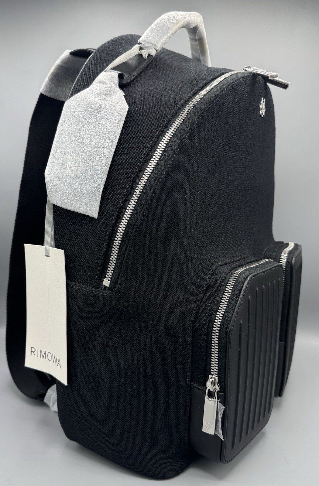 RIMOWA Never Still Canvas Backpack Medium, Black