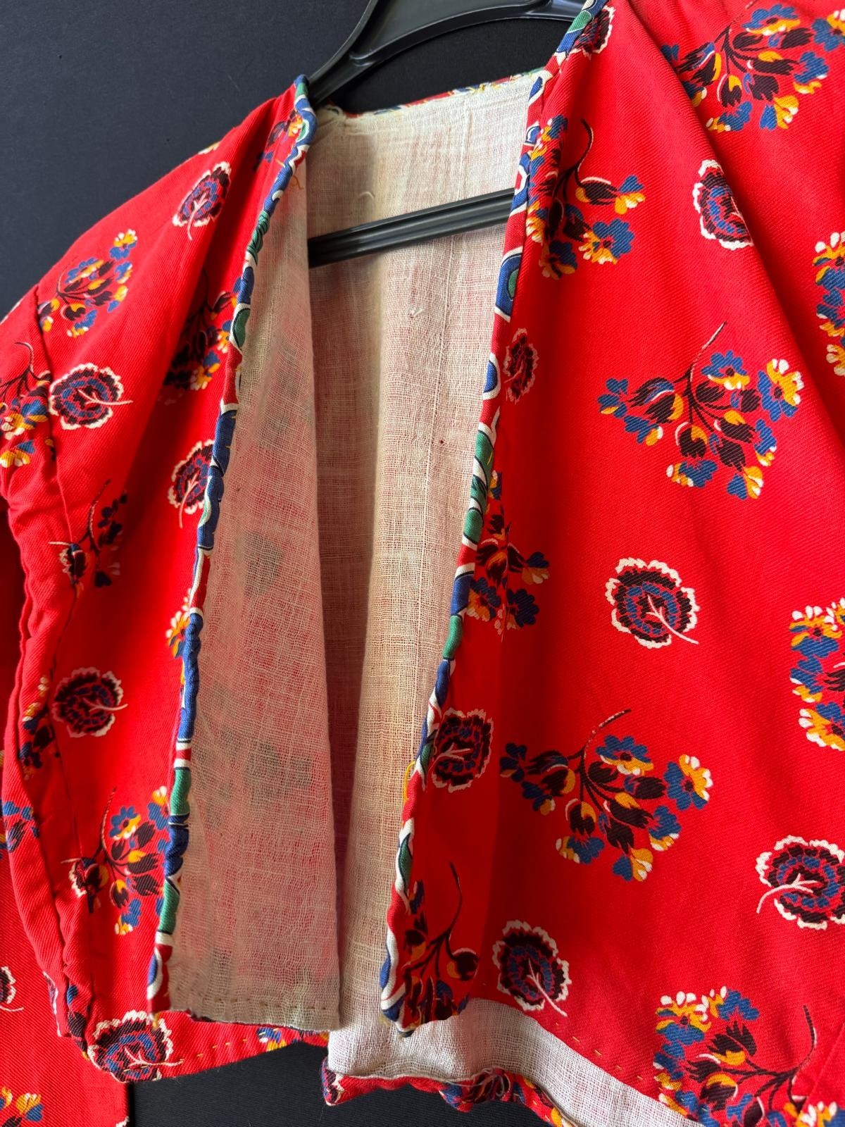 Hand-Sewn Anatolian Cepken from the Old Ottoman Period kaftan