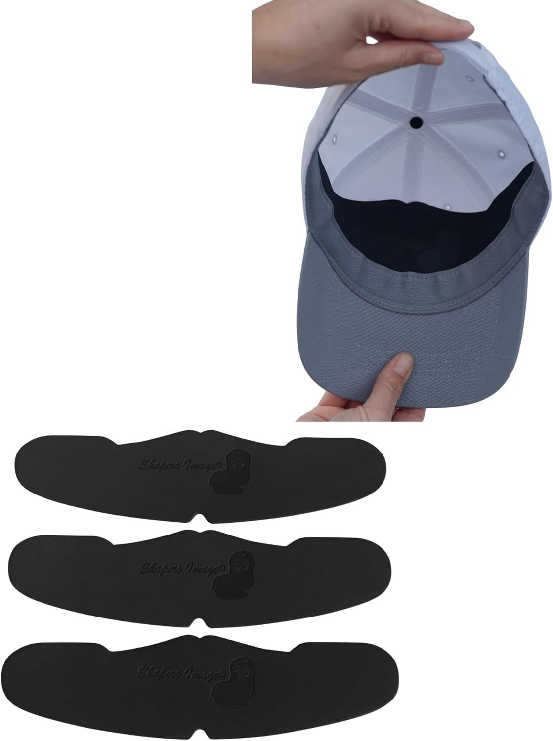 3 Pack EVA Foam Baseball Crown Inserts for Fitted Caps – Washable & Breathable