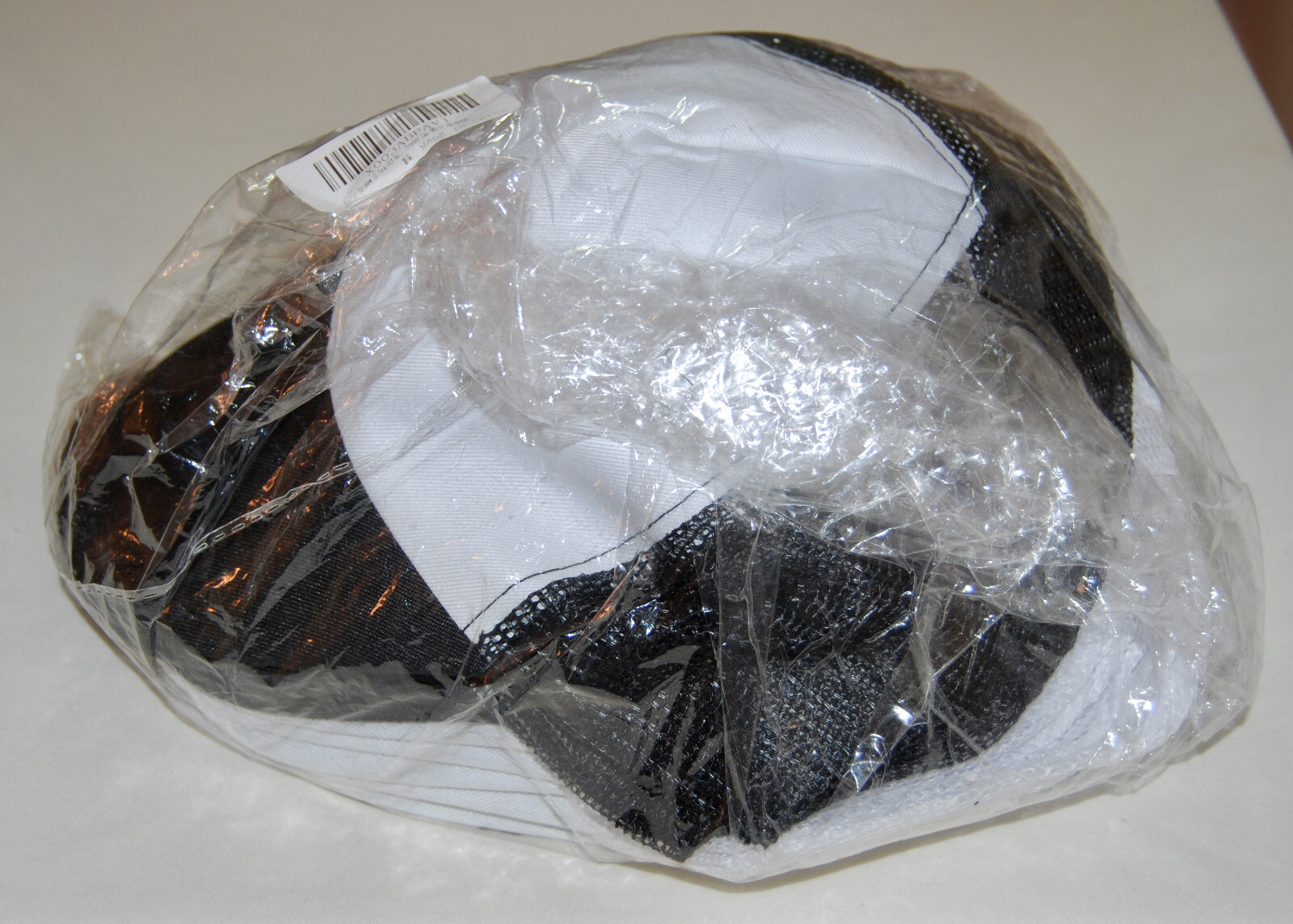 New 10 Piece White and Black Adult Baseball Caps Snap Back For Customization