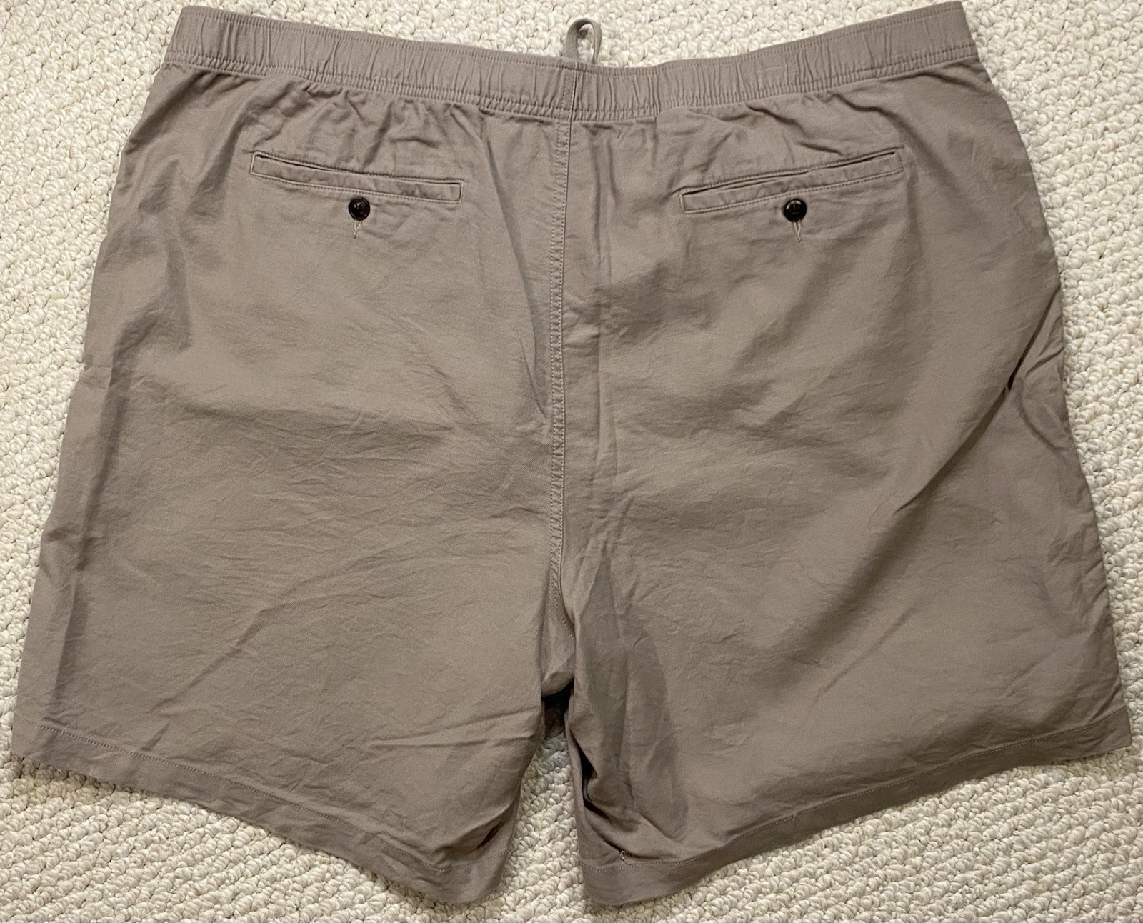 Peter Millar Crown Weekend Mens 2XT Shorts 8.5″ Inseam Brown Cotton Blend 42w