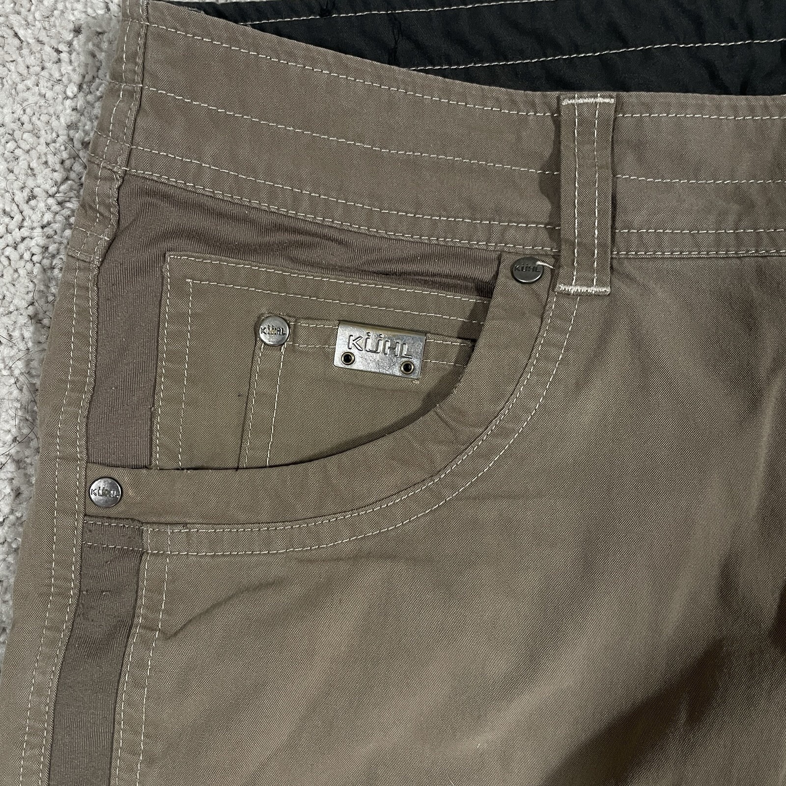 Kuhl Pants Mens 36×32 Brown Radikl Stretch Performance Outdoor Hiking Climbing