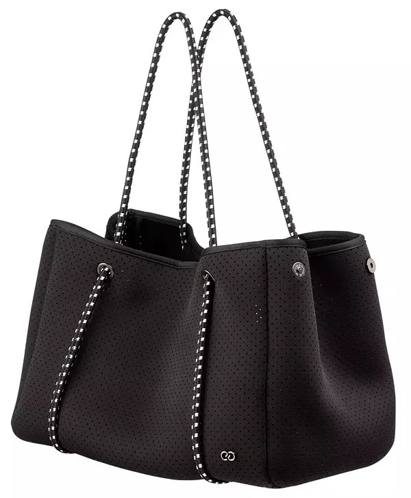 * CALIA GOLF * NEOPRENE TOTE BAG * BLACK *
