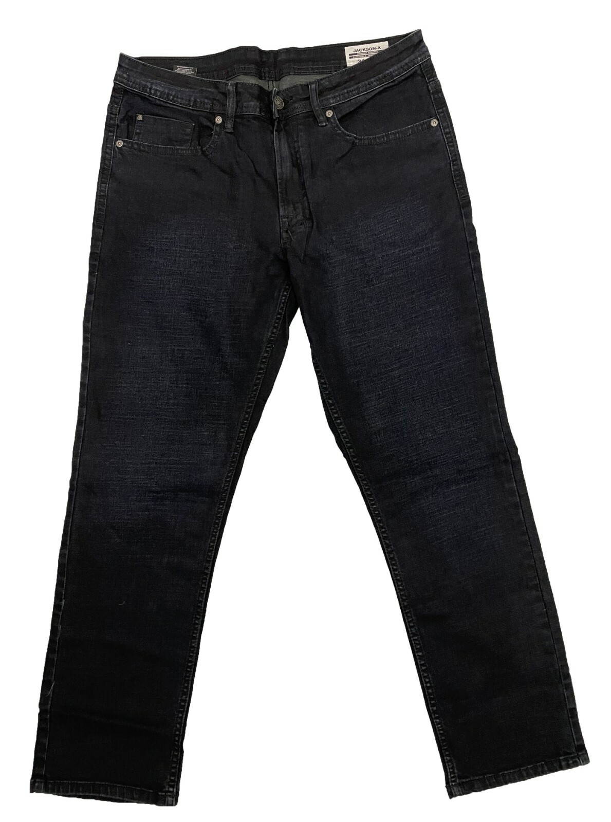 Buffalo David Bitton Men’s Jackson -X Jean Jambe Droite (Blue)