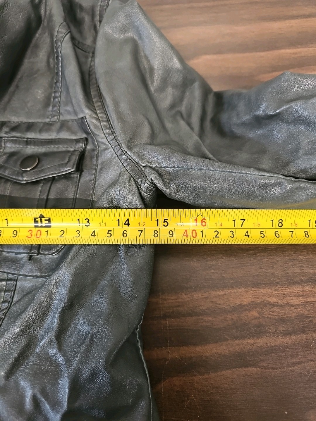 Maurices Faux Leather Jacket Size Small Olive 4M07L27 New With Tags Studio M
