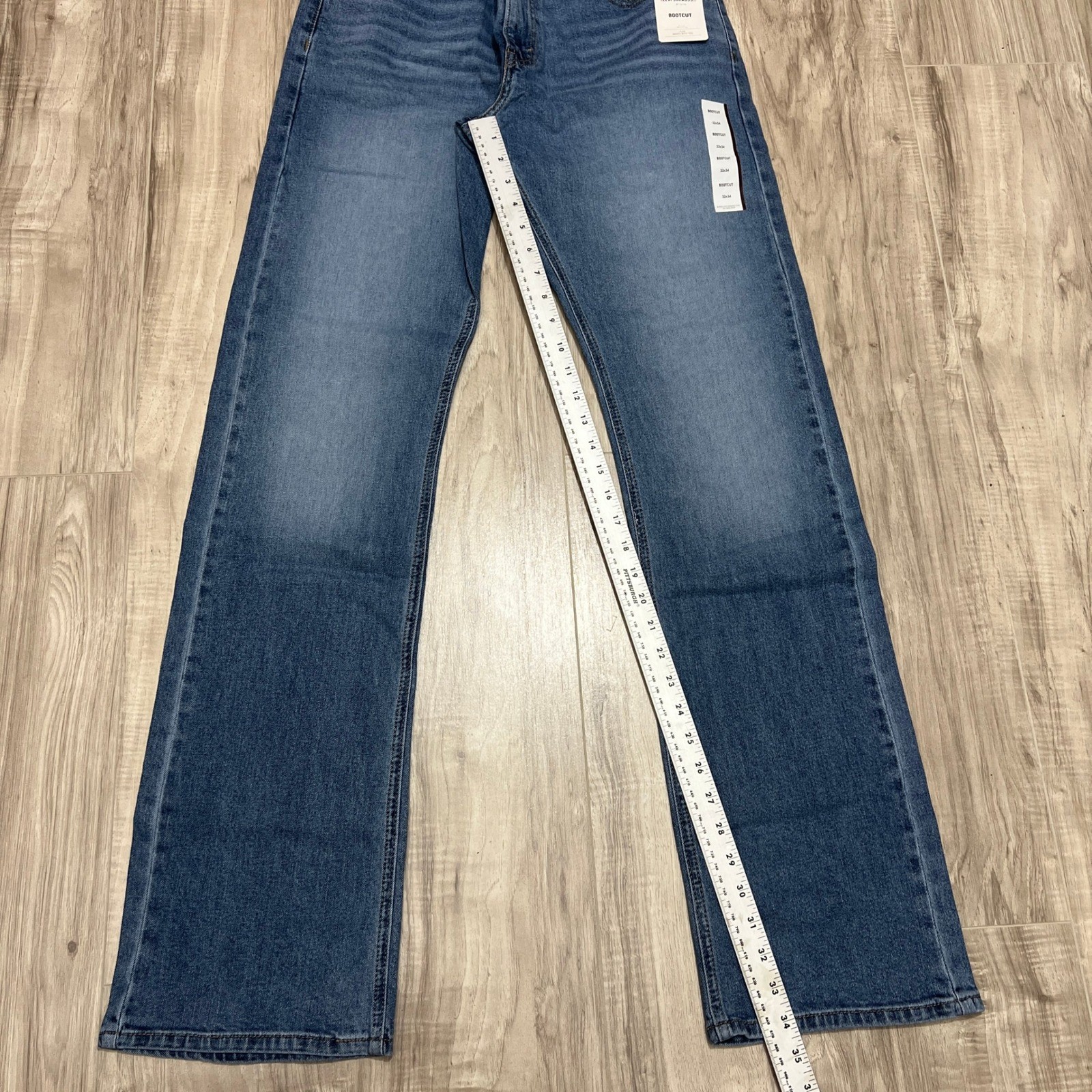 Signature by Levi Strauss & Co. Gold Label Men’s Bootcut Fit Jeans 32×34