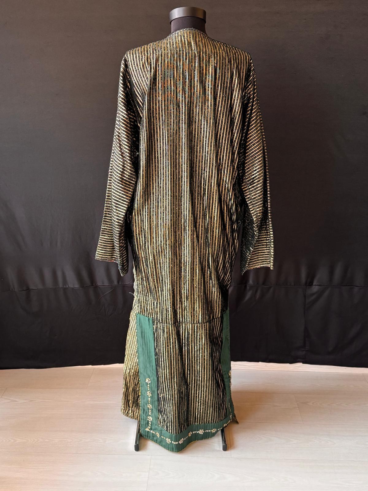 Antique Ottoman Turkish Costume,Anatolian Three Skirts, Antique Kaftan