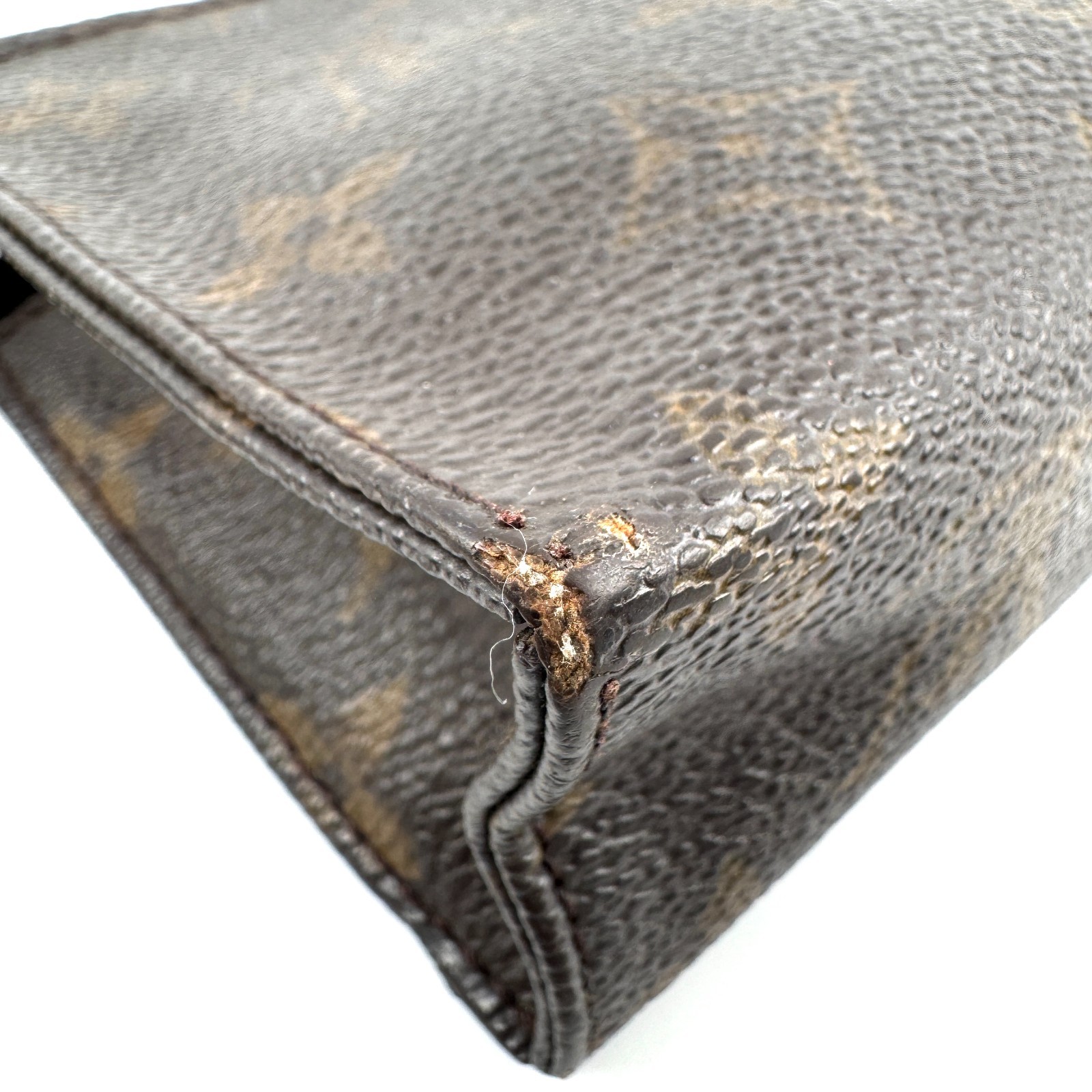 Louis-vuitton clutch bag cosmetic pouch M47546 Poche Toilette 15 Auth