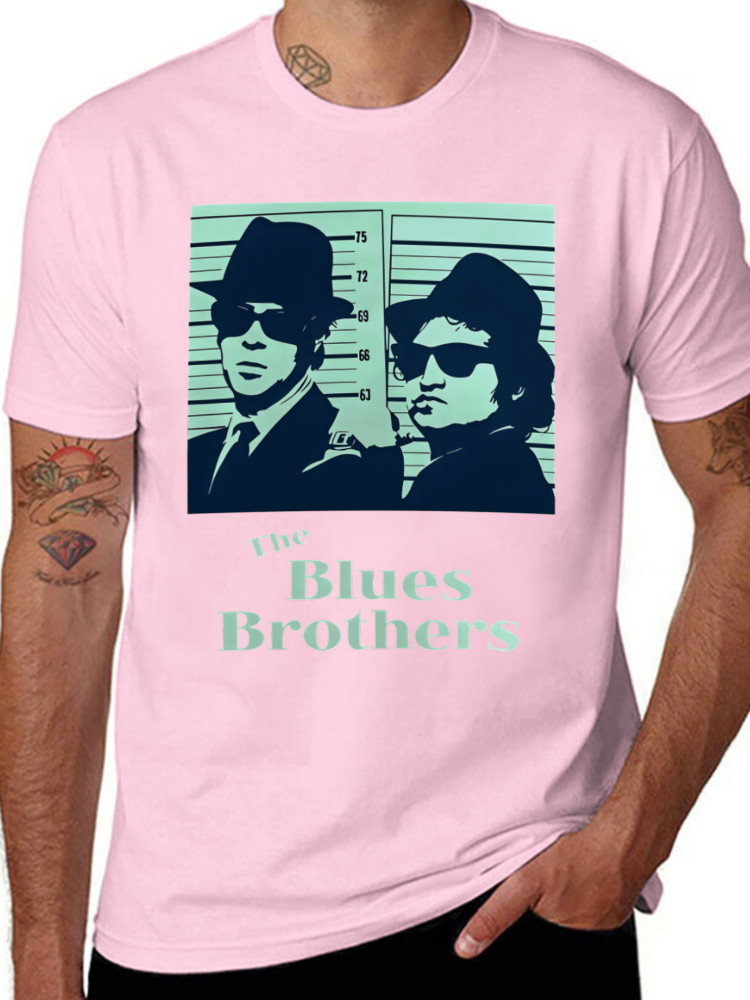 Blues Music Graphic T-Shirt | Men’s The Blues Brothers Shor