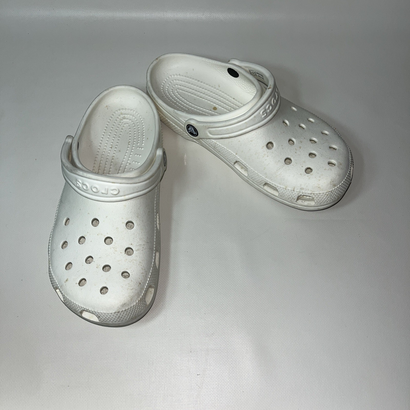 Crocs Classic Clog Slip On Shoes Unisex – Classic White – US Size Mens 7