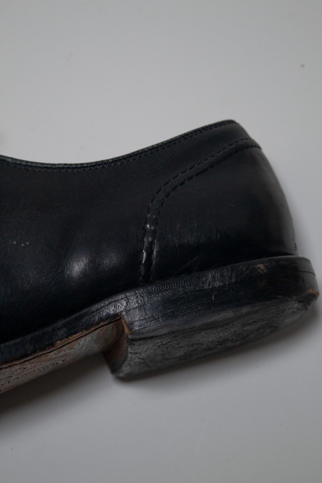 Allen Edmonds LaSalle Black Leather Split Toe Derby Dress Shoes Men’s Size 11.5D