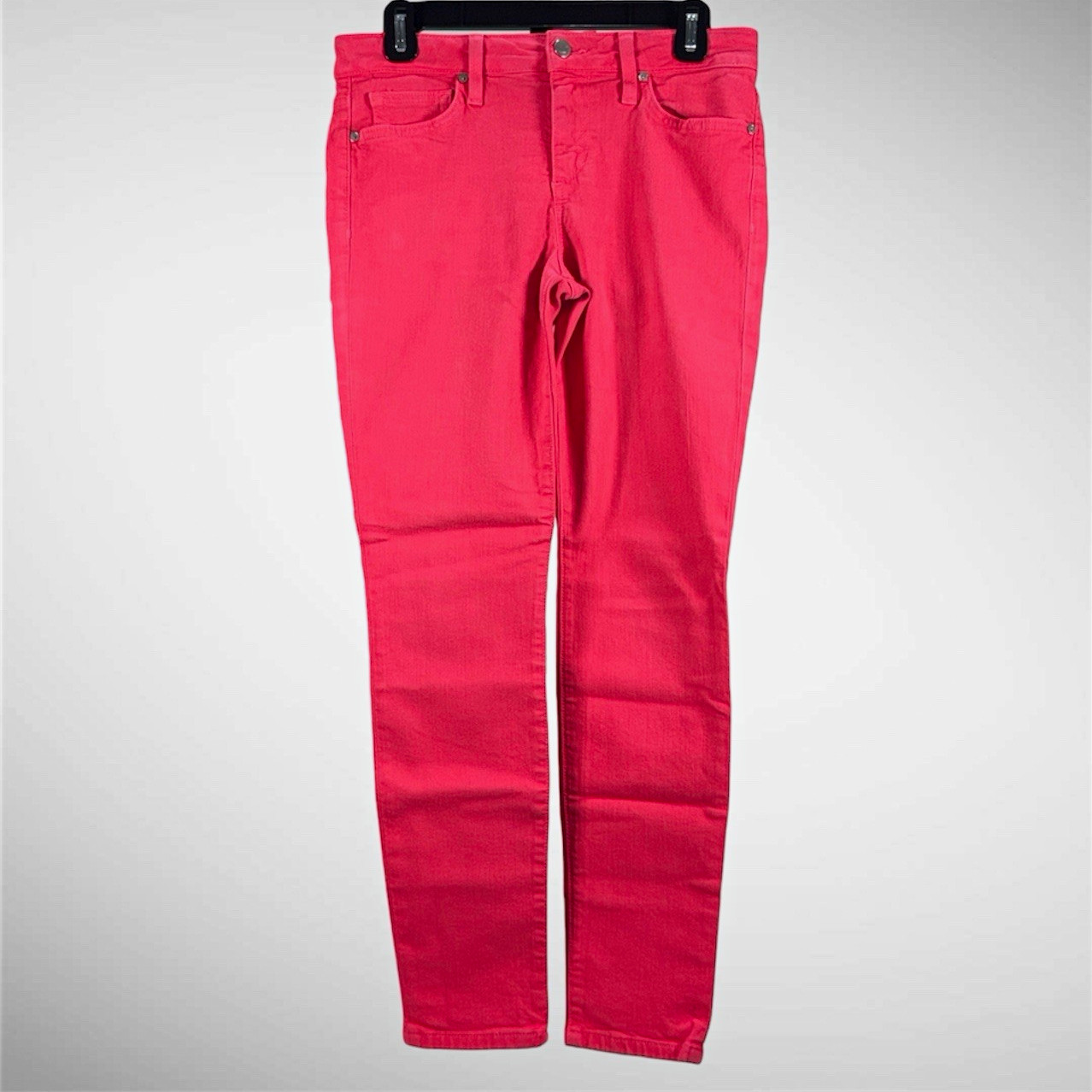 Joe’s Jeans Women’s Pink Skinny Mid Rise Stretch 5-Pocket Jeans Size 28