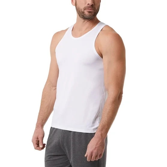 32 Degrees Mens Mesh Tank Top 3-Pack Nylon Stretch Breathable Undershirt Gym New