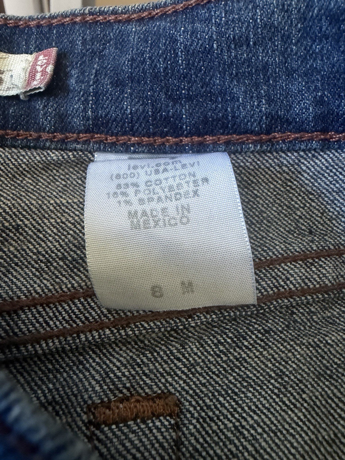 Levi’s Women’s Mid-Rise Bootcut Blue Denim Jeans Medium Wash Stretch Size 8