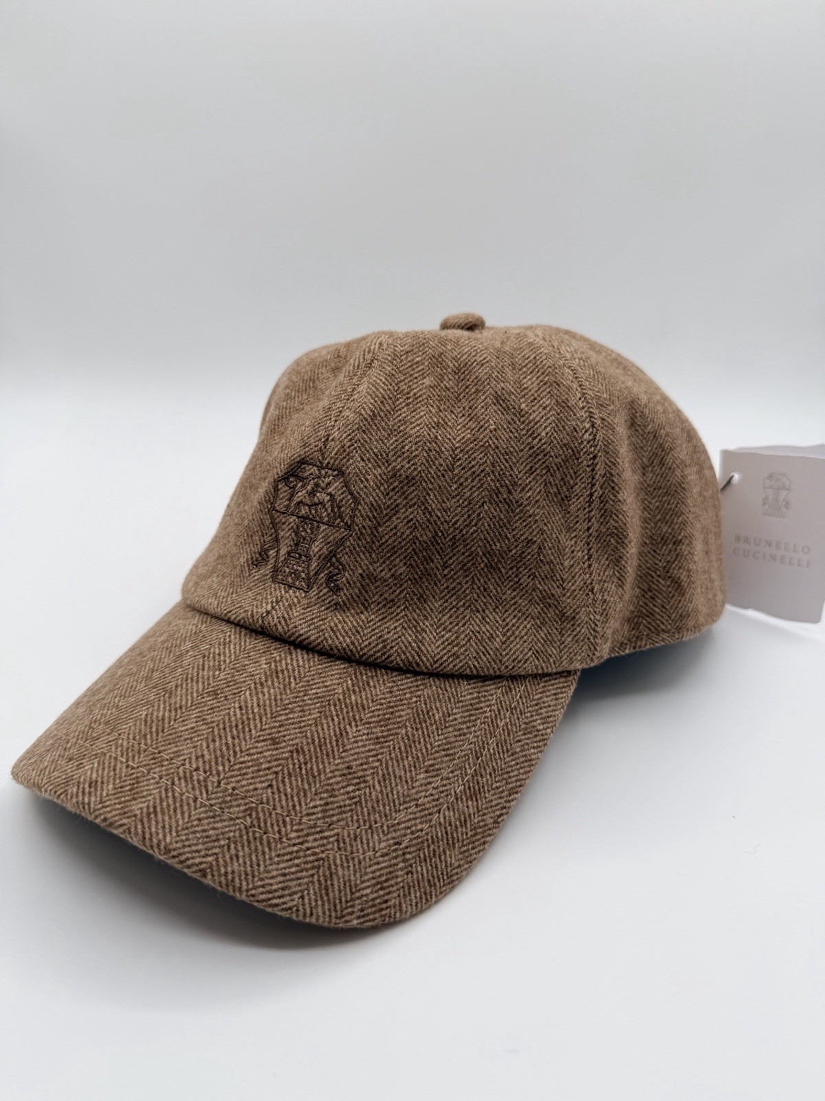 Brunello Cucinelli Men Baseball Cap Taupe Limited Edition