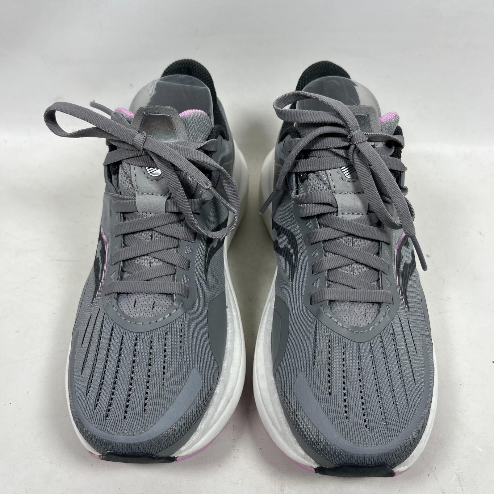 SAUCONY Sneakers Womens 8.5 W Tempus Wide Running Alloy Quartz S10721-15 Gray