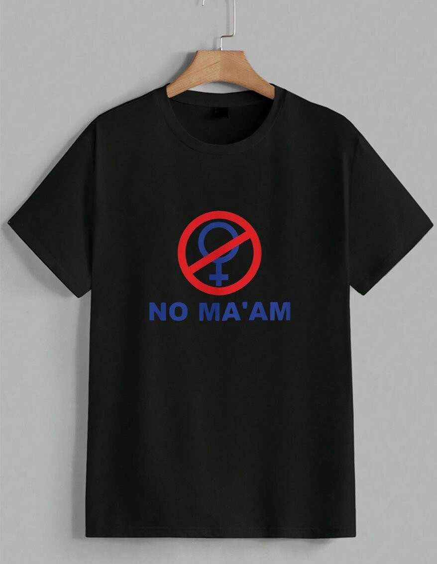 Married With Children No Ma’am T-Shirt Funnt Retro TV Show Graphic Tee Unisex
