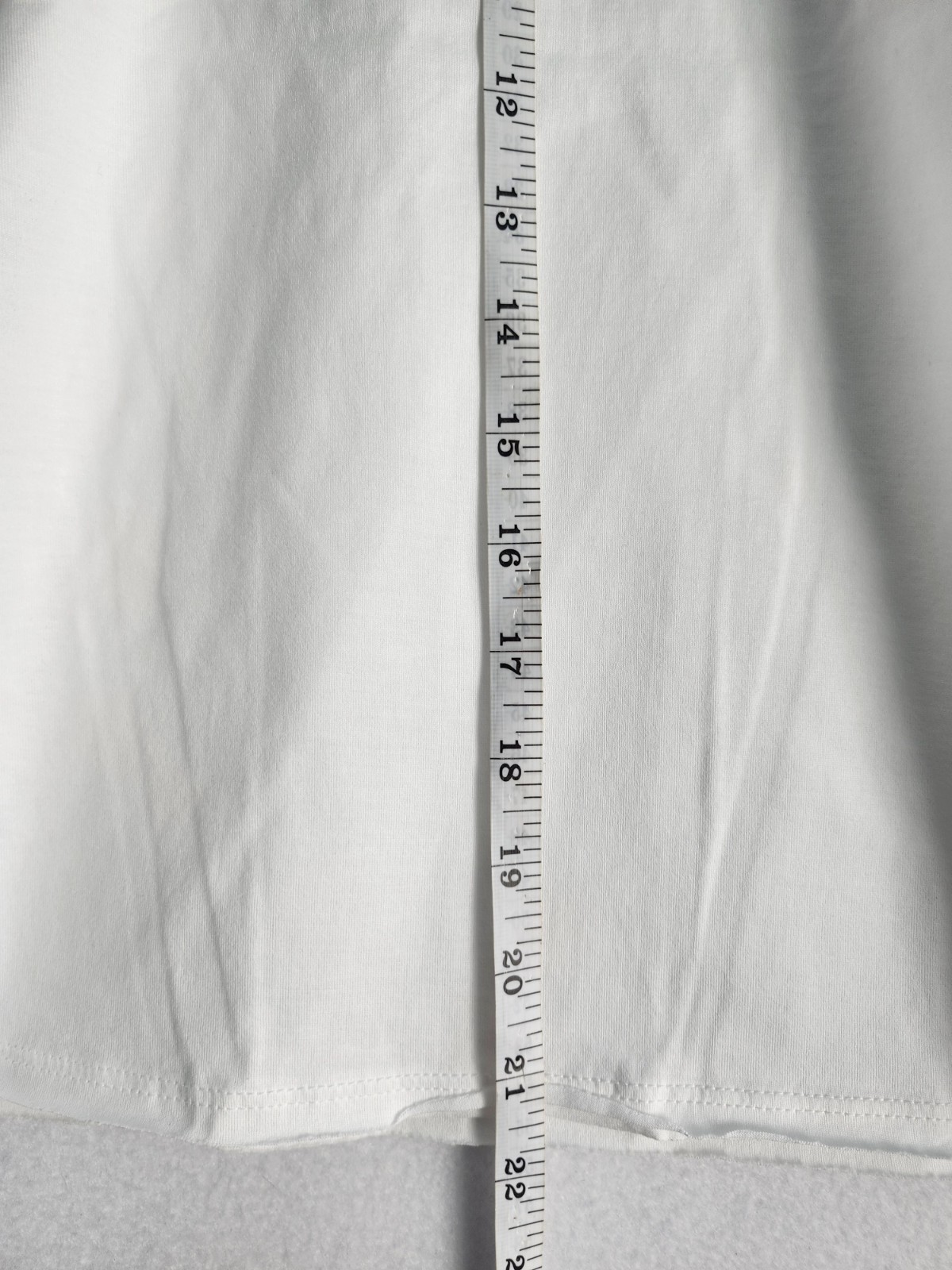 Womens J Jill Pima Cotton Long Sleeve T-shirt Set of 2 White Light Blue XS