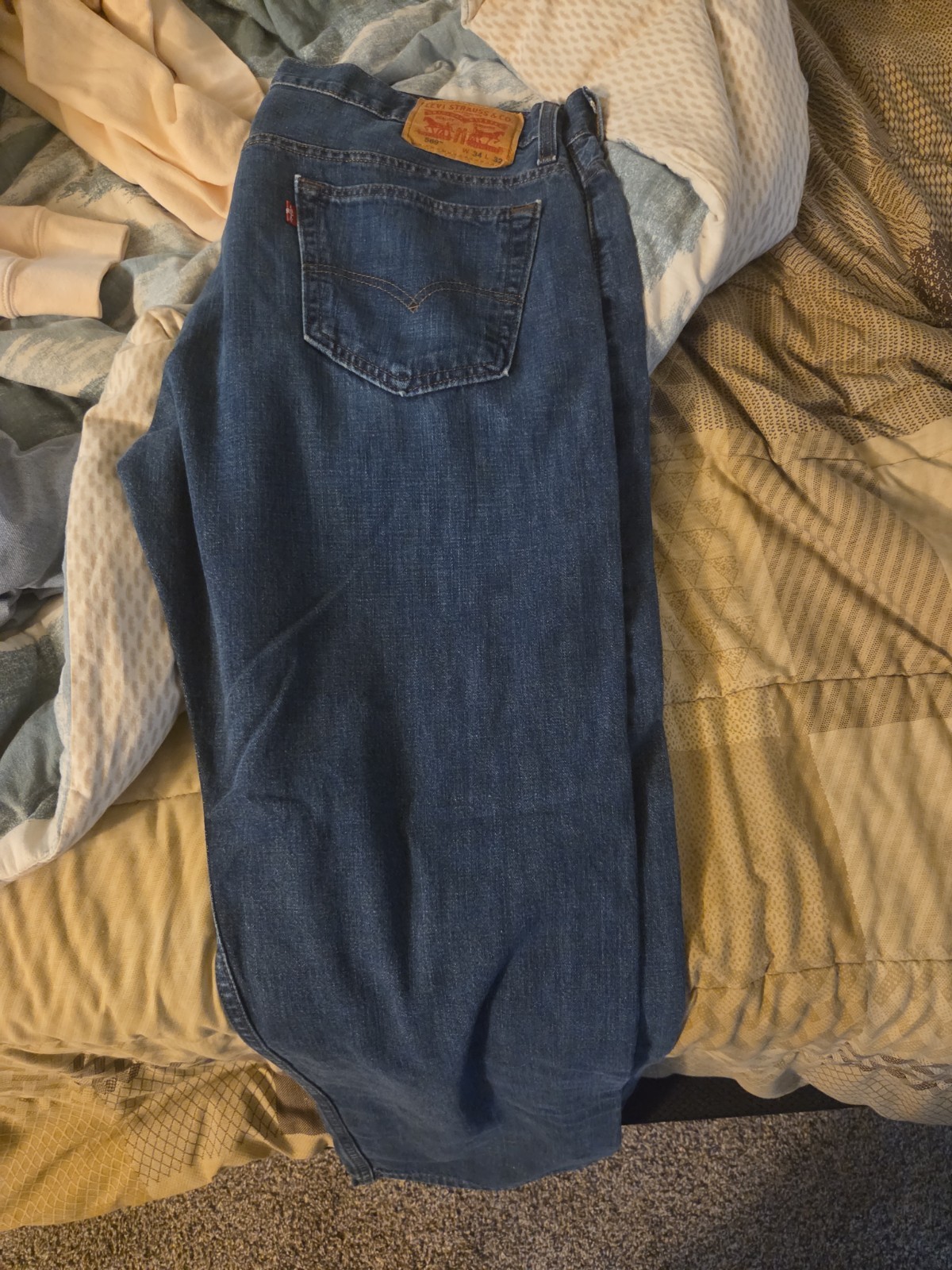 Levi’s 501 Straight Fit Men’s Jeans – Rinse