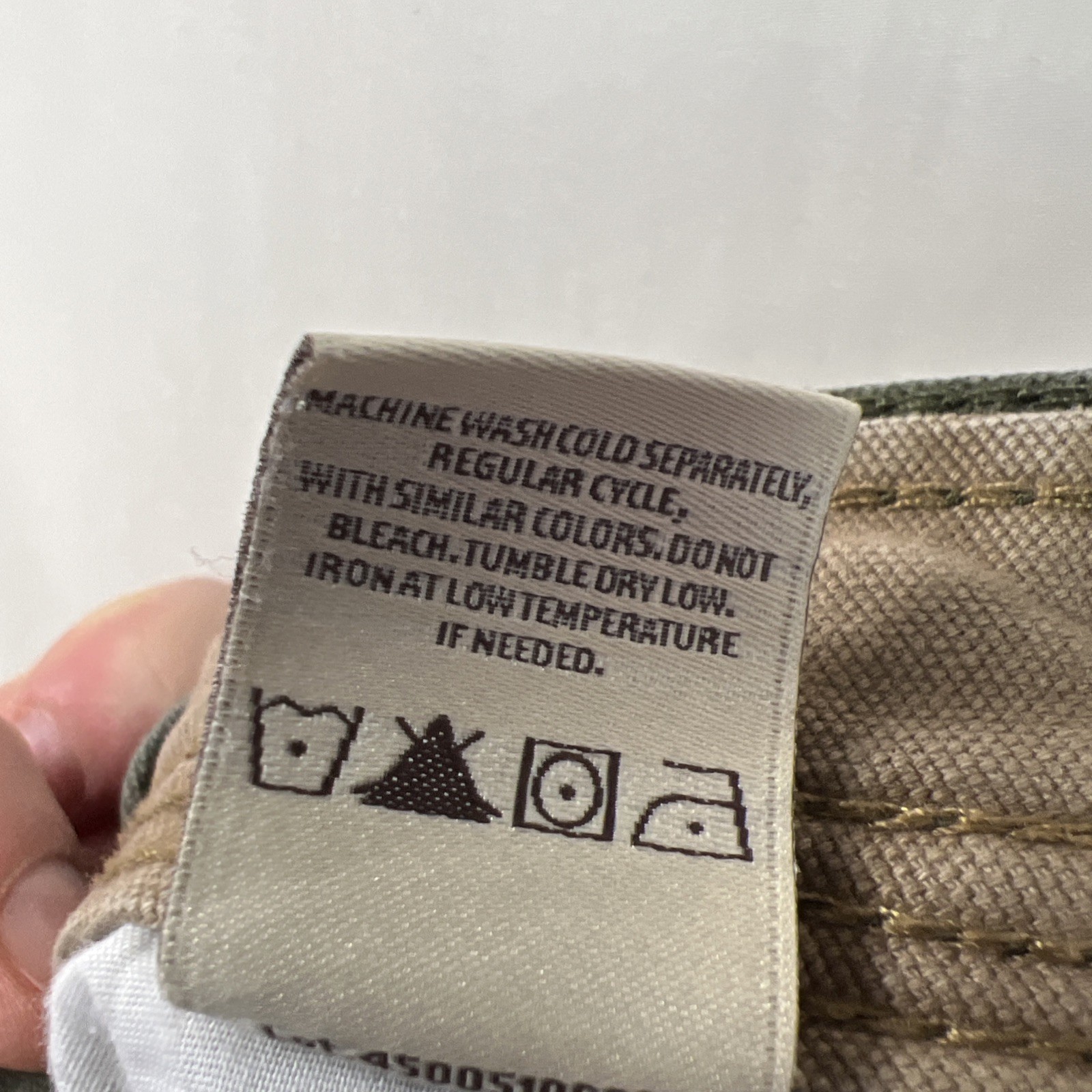 Legendary Outfitters Canvas Pant Mens 40×30 Tag 40×32 Green Outdoor Workwear