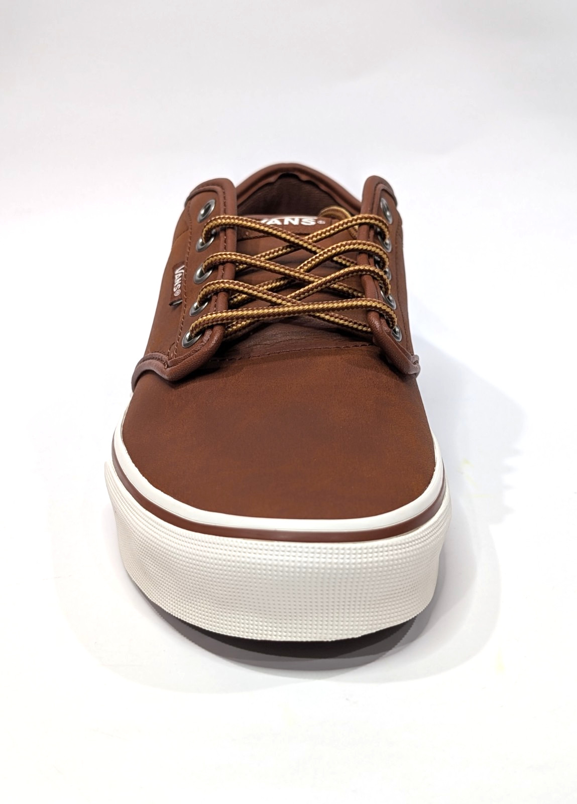 Vans Atwood Brown/Mashmallow Leather Men’s Sneakers – Assorted Sizes NWB