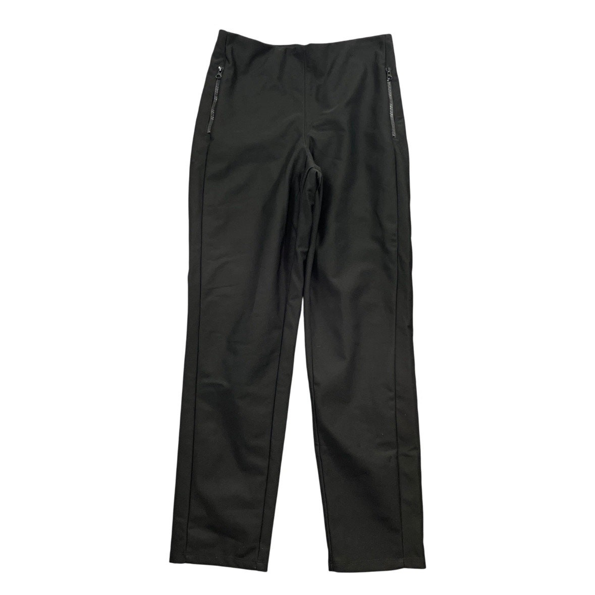 HFX XL Black Performance Winter Tech Pants Slim Zip Pockets Pull On Athleisure