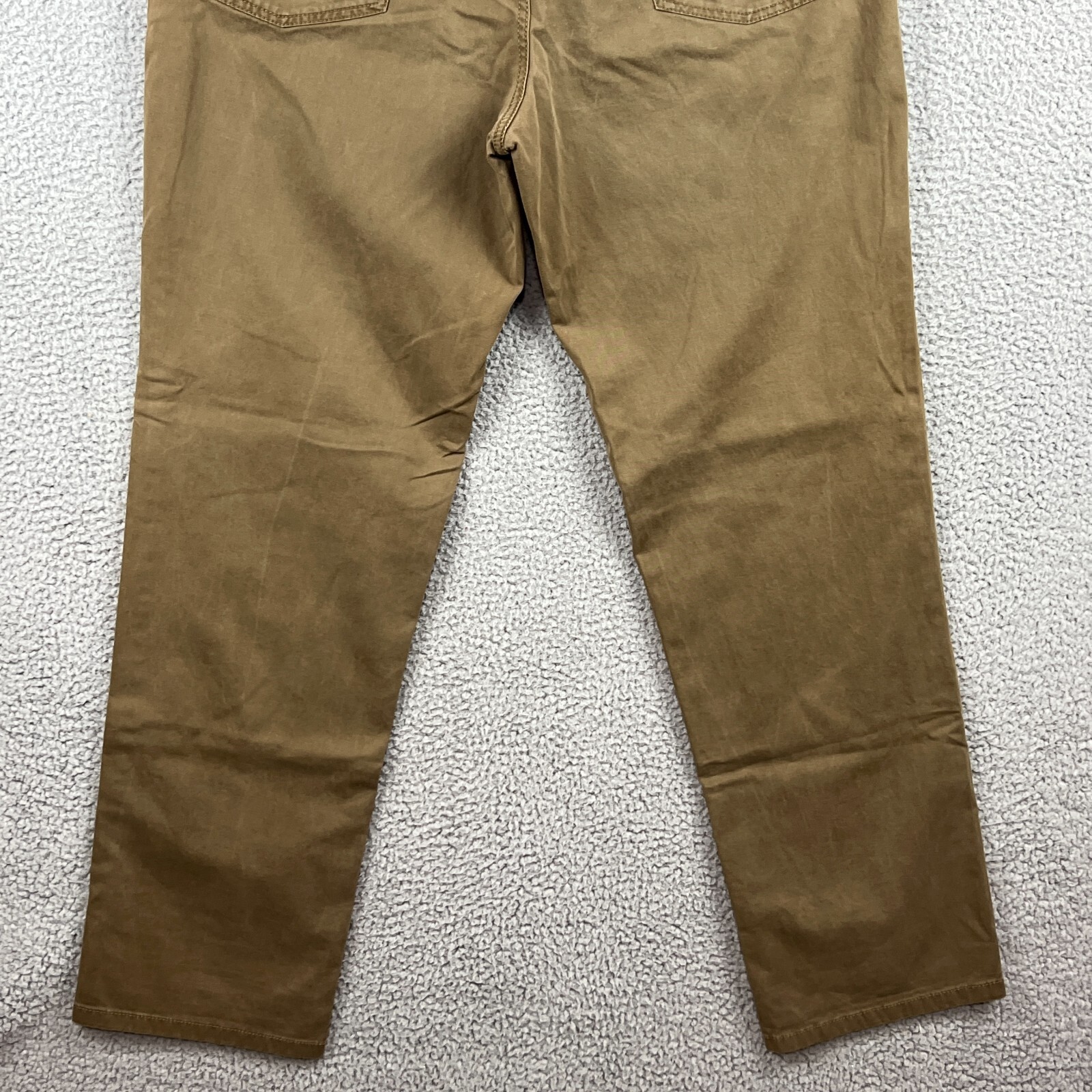 Hiltl Two Face Green Chino Pants Mens 40×34 Stretch Cotton Blend 5 Pocket