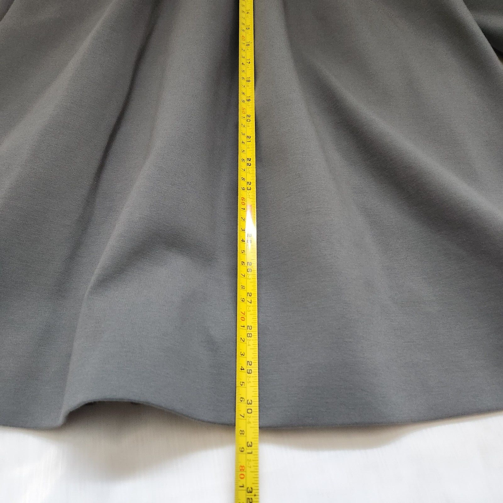 Theory Jacket Womens Size P Gray Full Zip Long Sleeve Mid-Length Collared Jacket