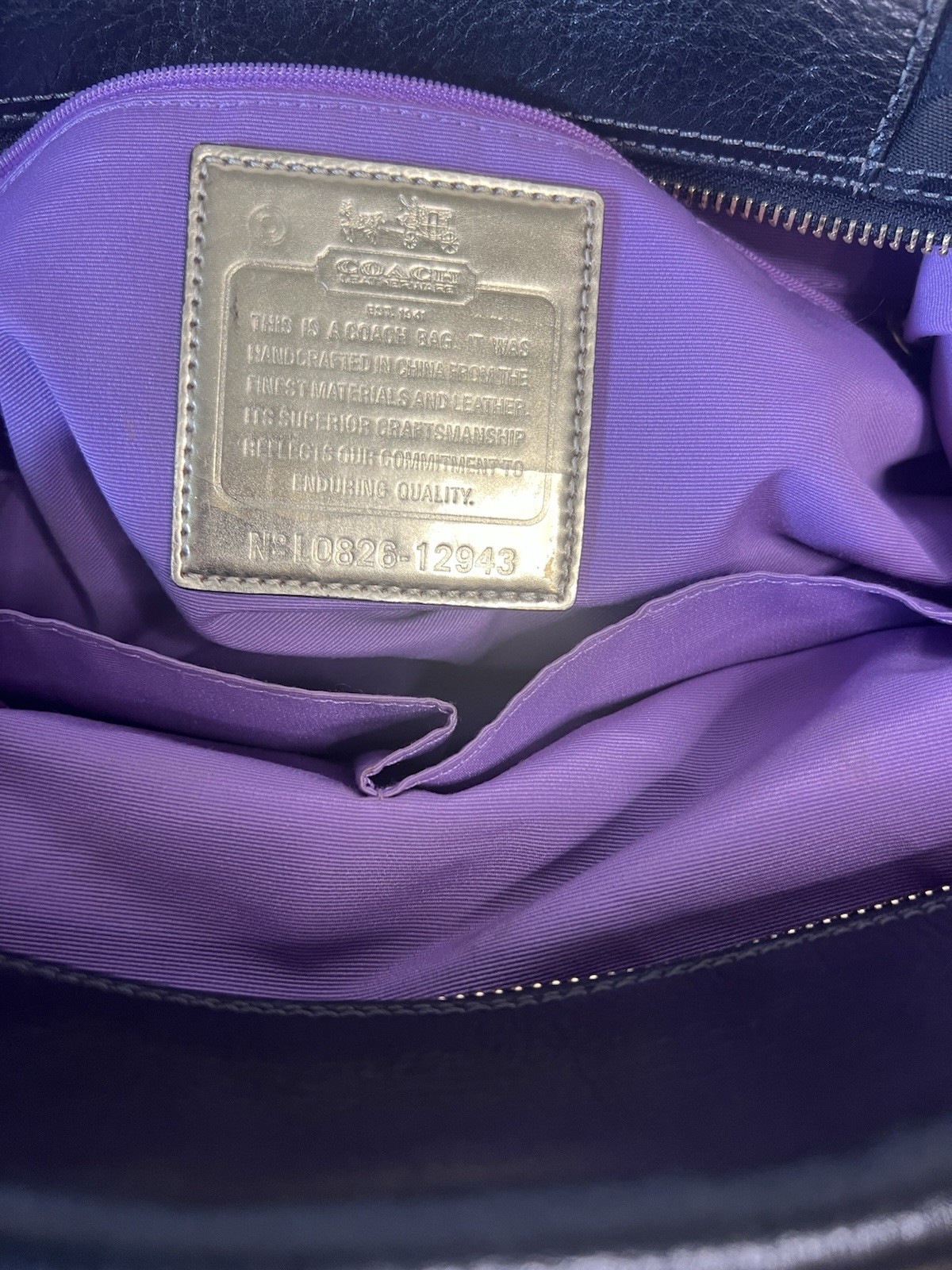 Y2K Coach 12943 Madison Op Art Sabrina Satchel in Black