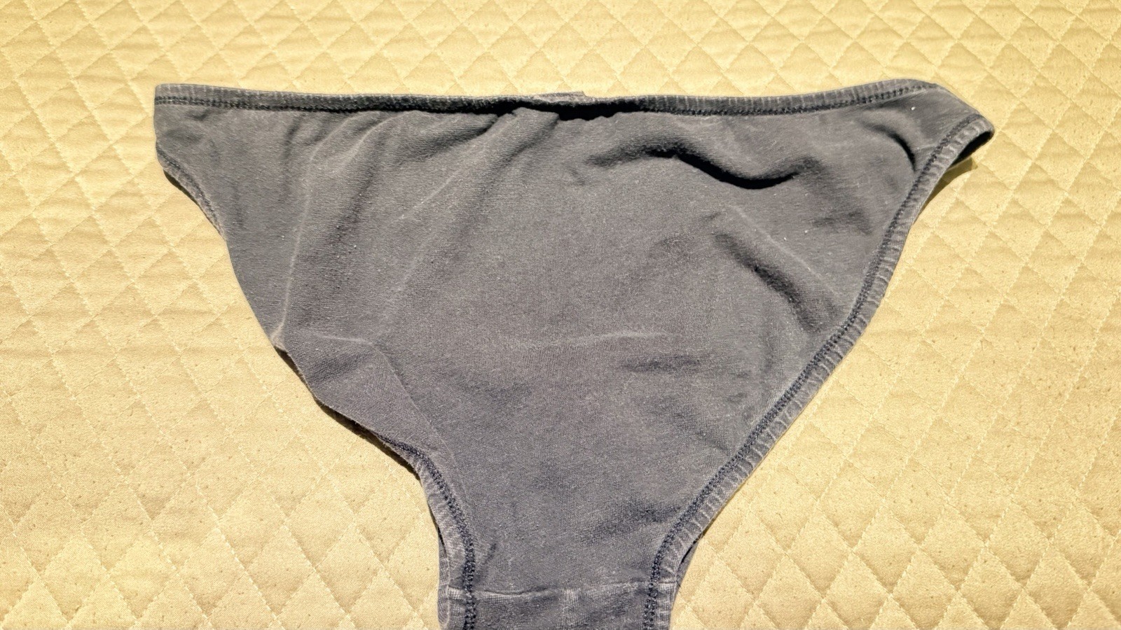 Papi Men’s Bikini Brief Underwear Black Size Medium Cotton Stretch Low Rise