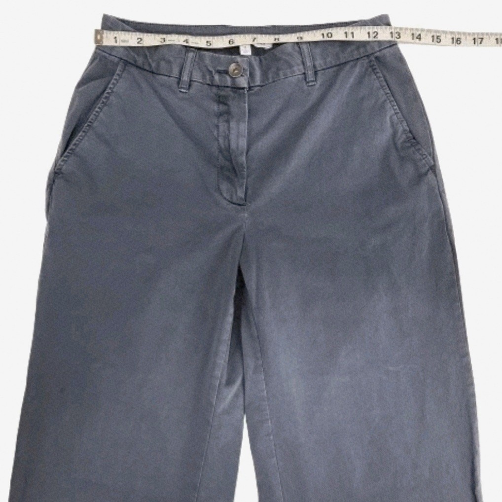 Elizabeth and James Kohls Gray Wide Cropped Leg Pants Women’s 2