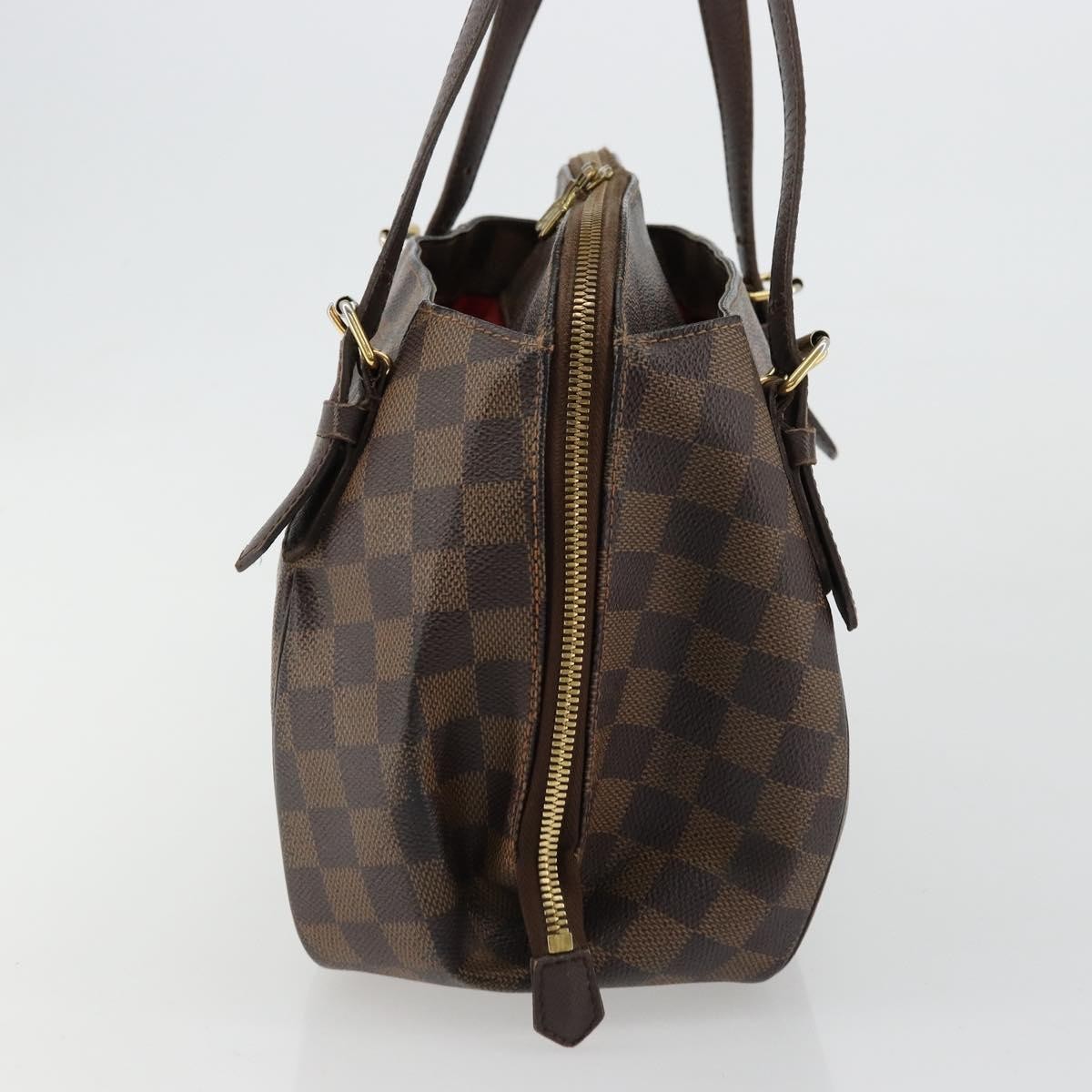 LOUIS VUITTON Damier Ebene Belem MM Hand Bag N51174 LV Auth BA12741