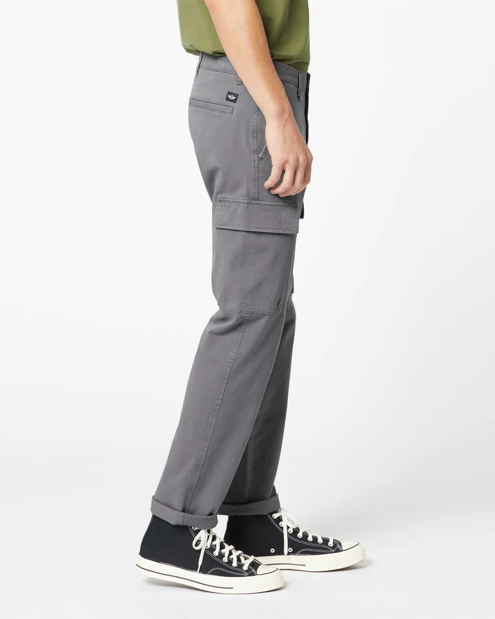 Dockers Grey Ultimate Cargo Straight Fit Pants Size W36 X L32
