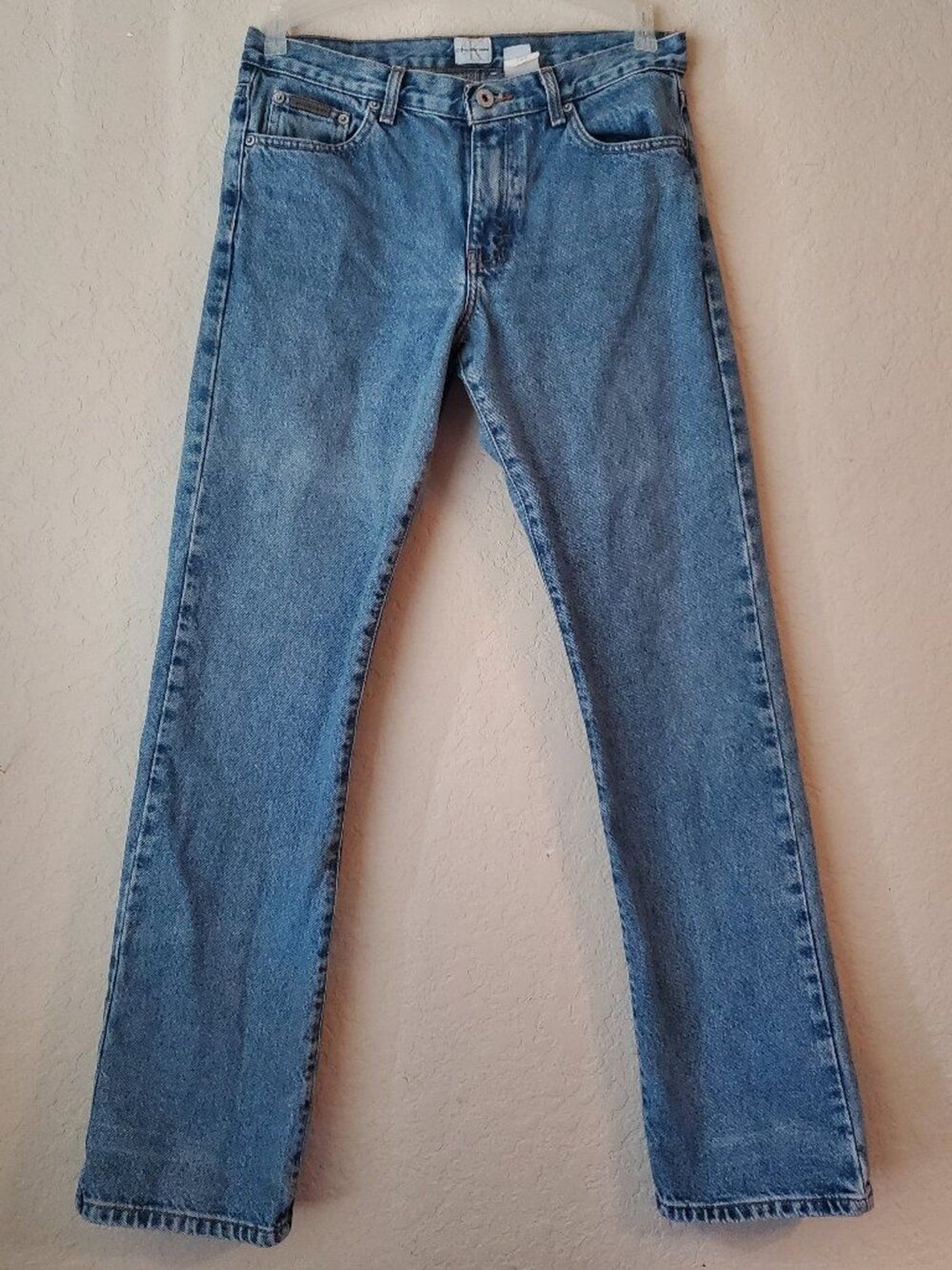 VTG Calvin Klein boot cut double stone wash jeans