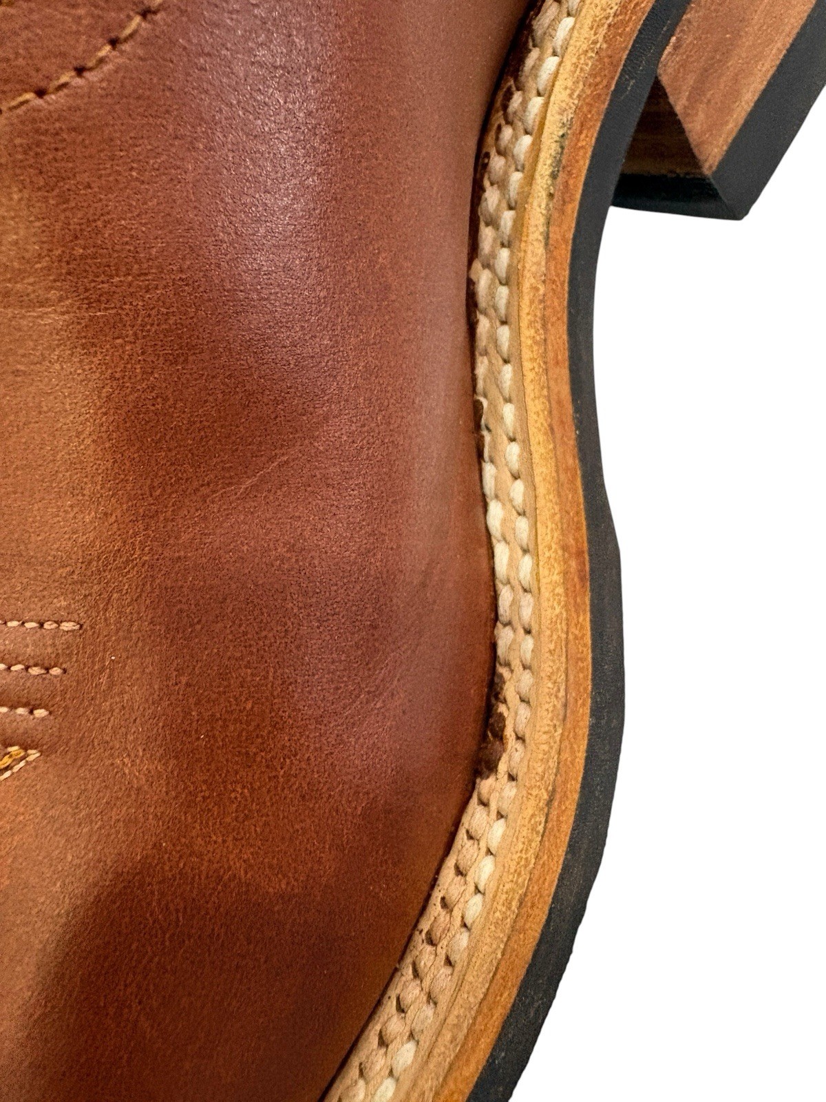 Hondo 2640 Maple Crazy Horse, Full Rubber Sole Cowboy Boots FACTORY SECONDS