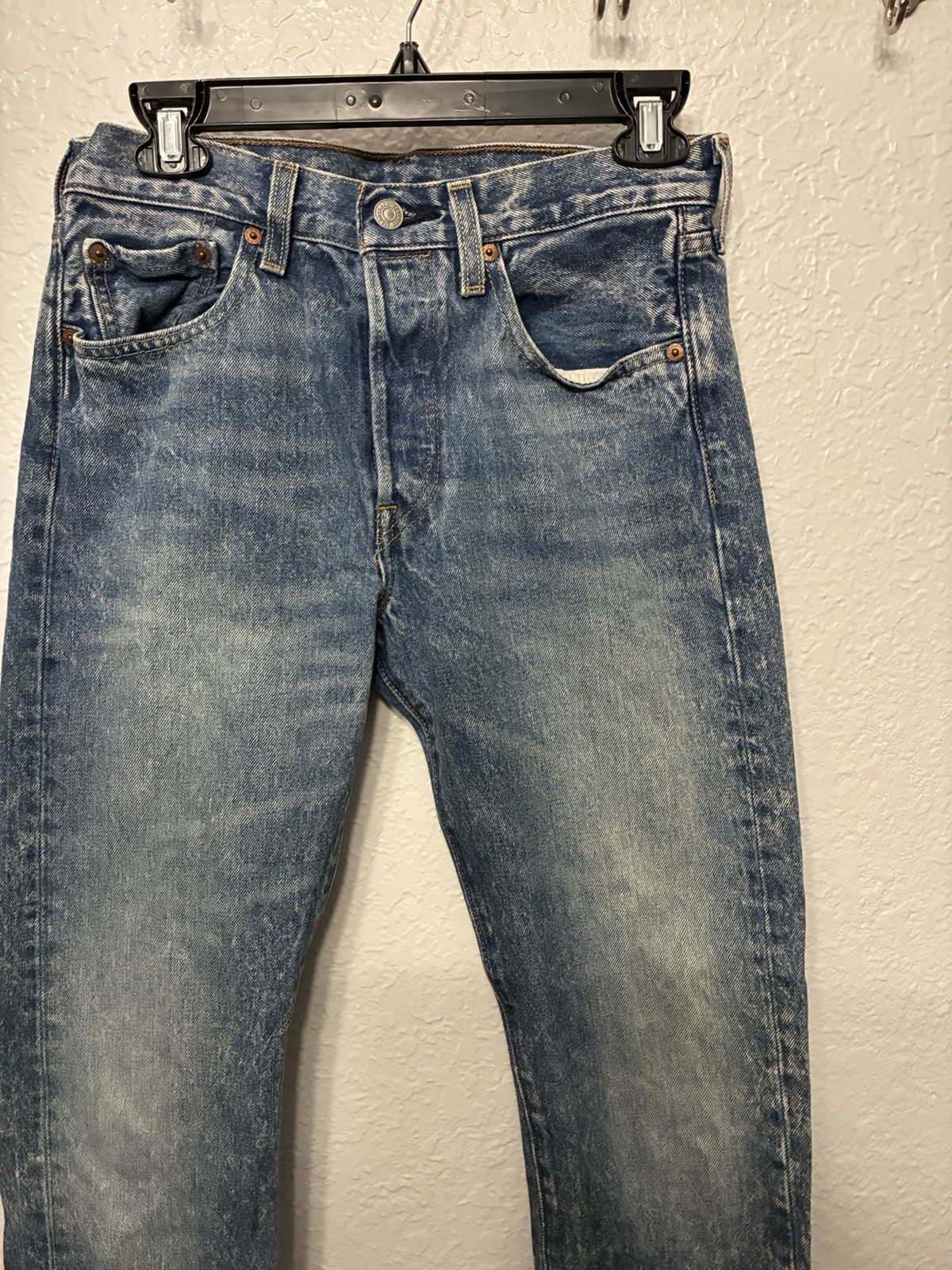 Levi’s 501 Button Fly Jeans for Men, Blue
