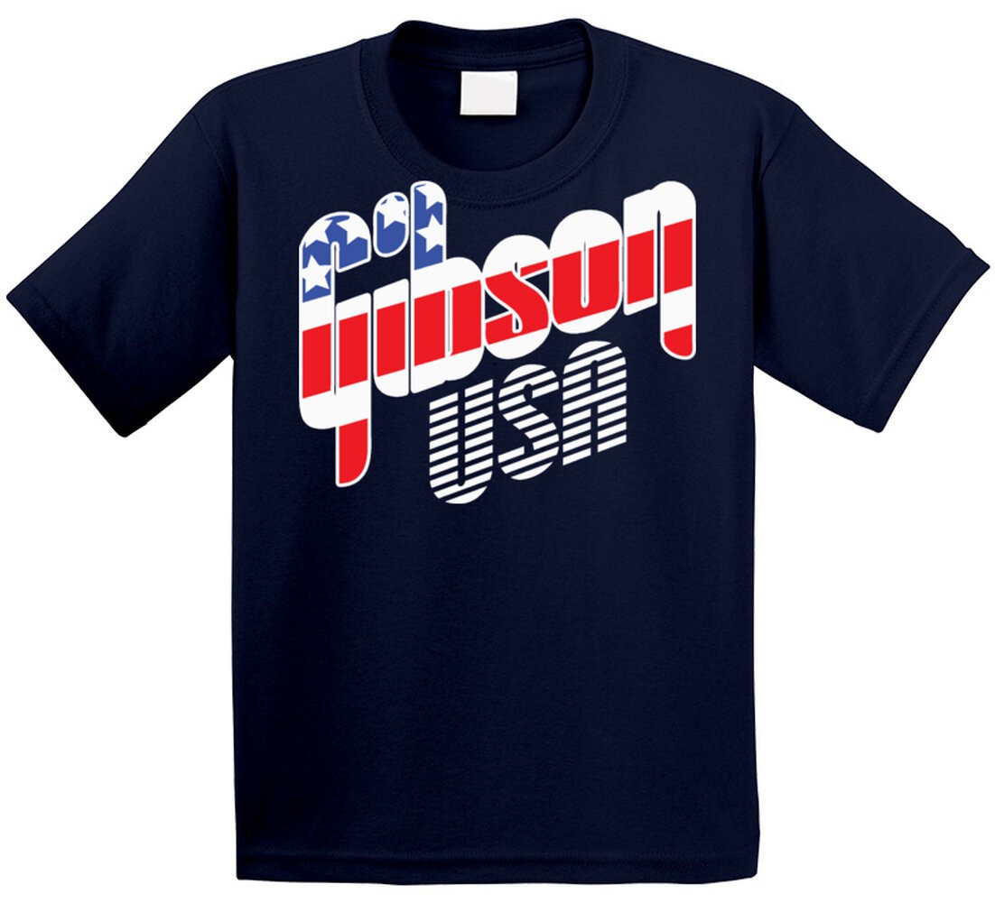 Gibson Usa Guitar Music T Shirt