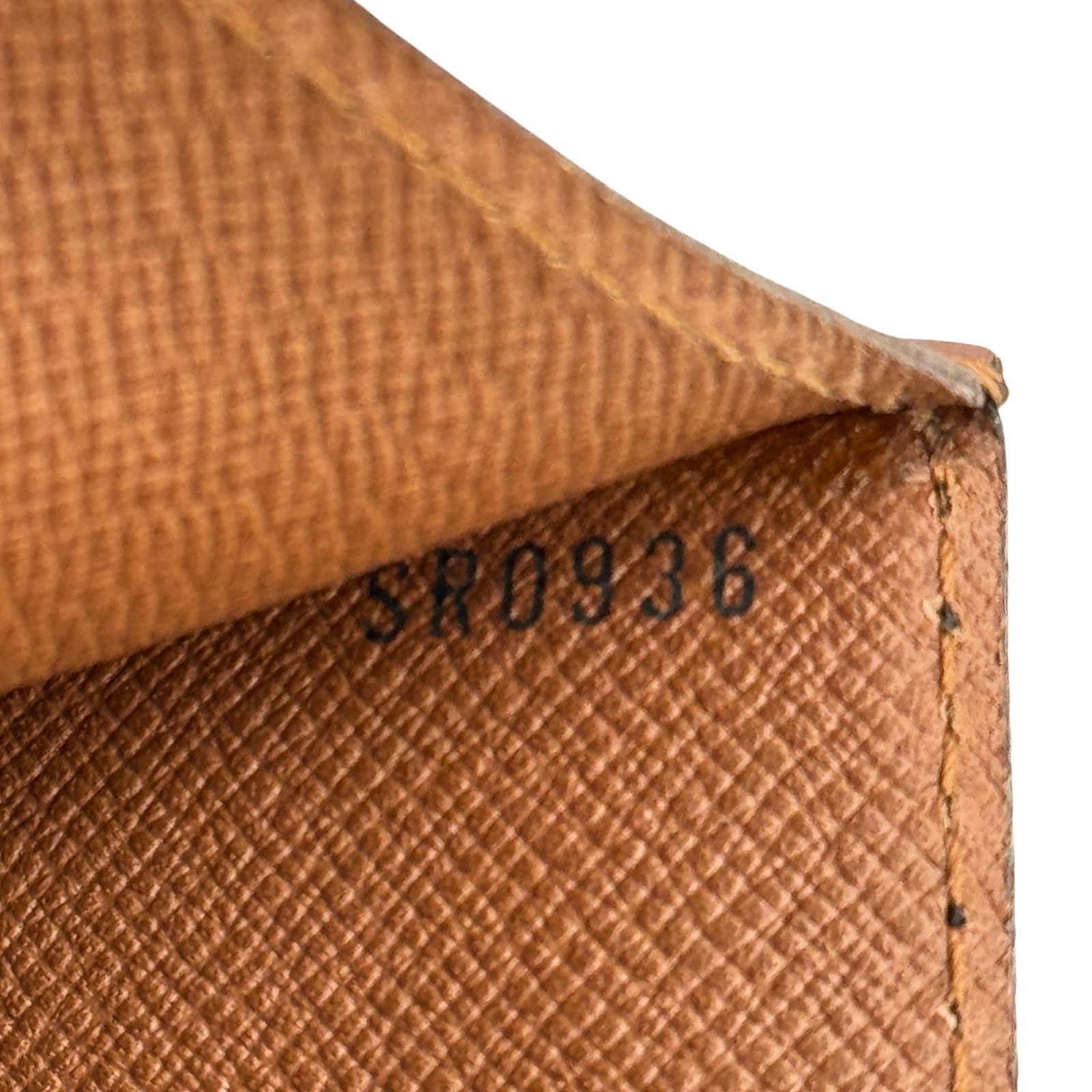 LOUIS VUITTON Monceau Monogram Canvas Brown 2Way Top Handle Crossbody Bag M51187