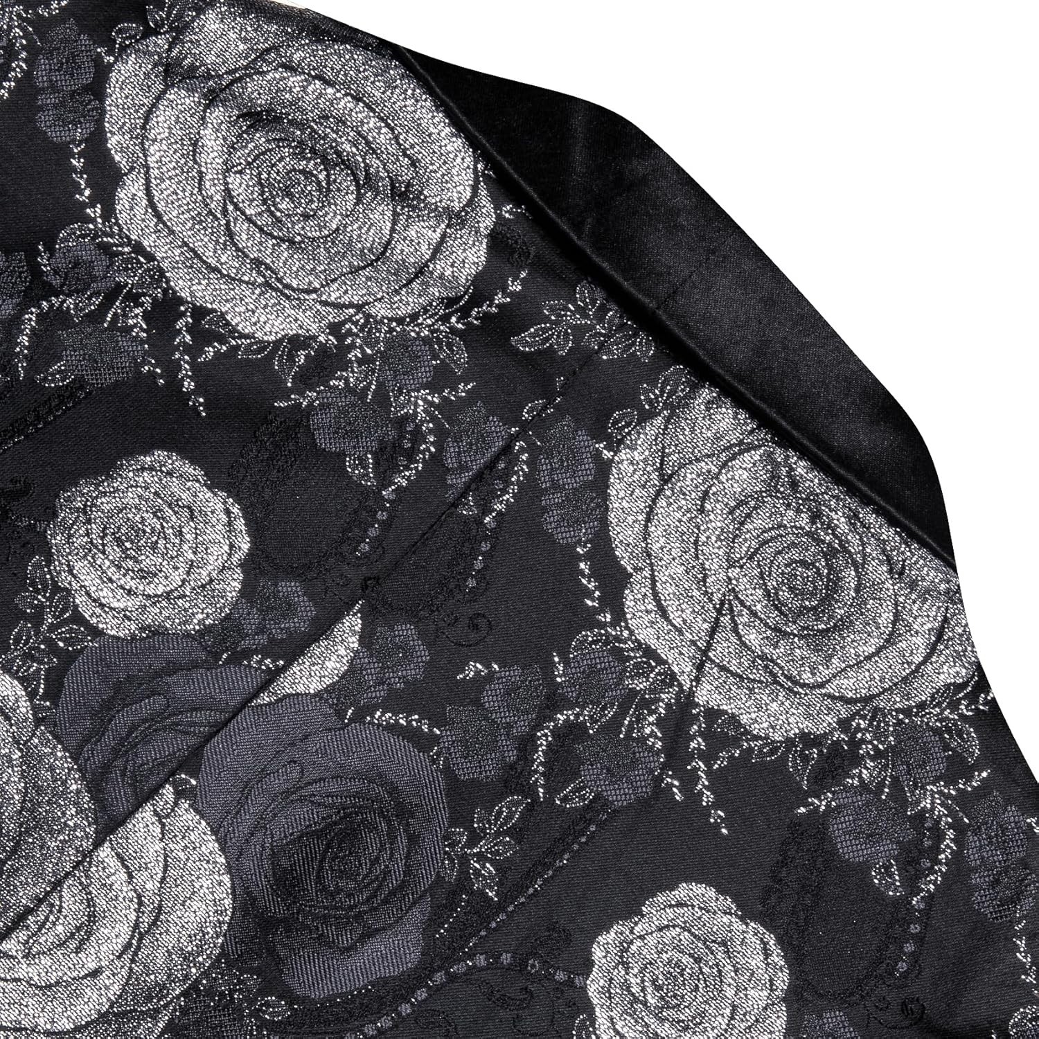 Men’s Floral Paisley One Button Blazer Tuxedo Jacket for Carnival Party Gift