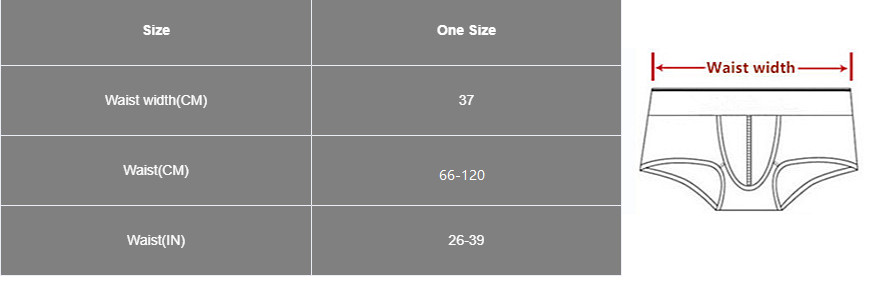 Men’s Sexy Underwear Briefs Breathable Ice Silk Adjustable Comfort Male Panties